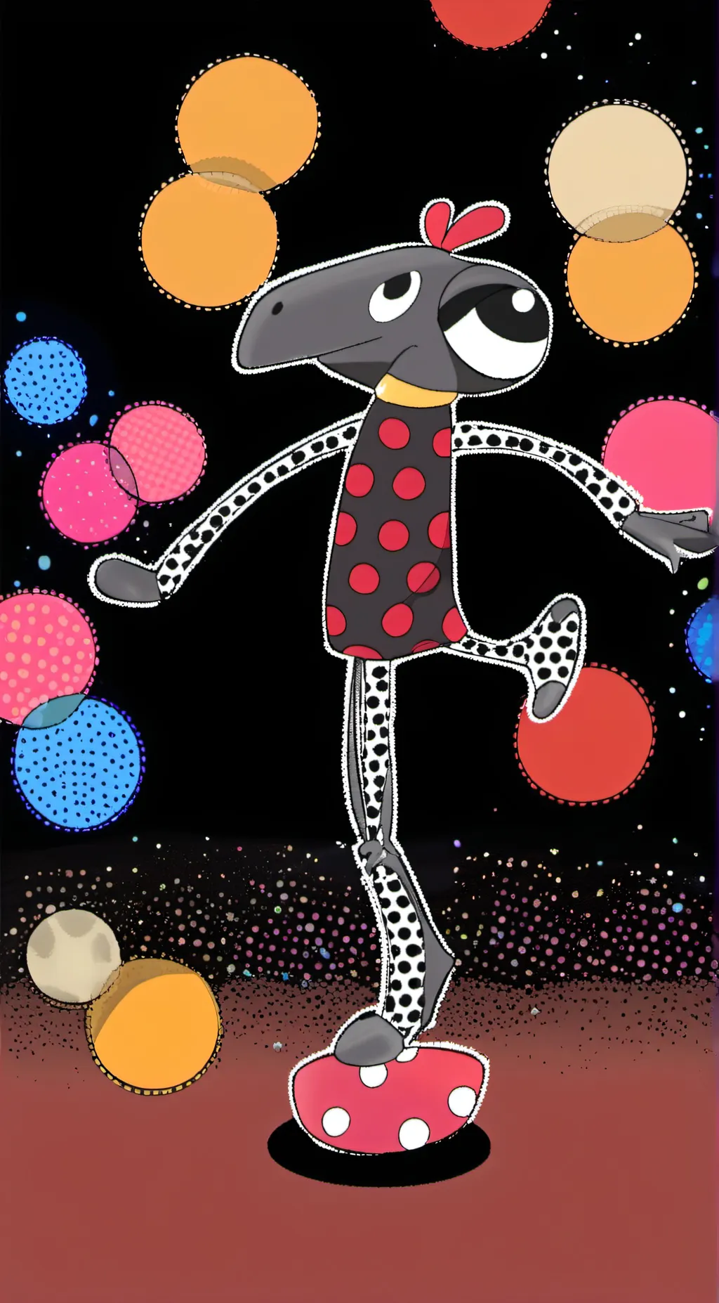 ai character: Zooble background