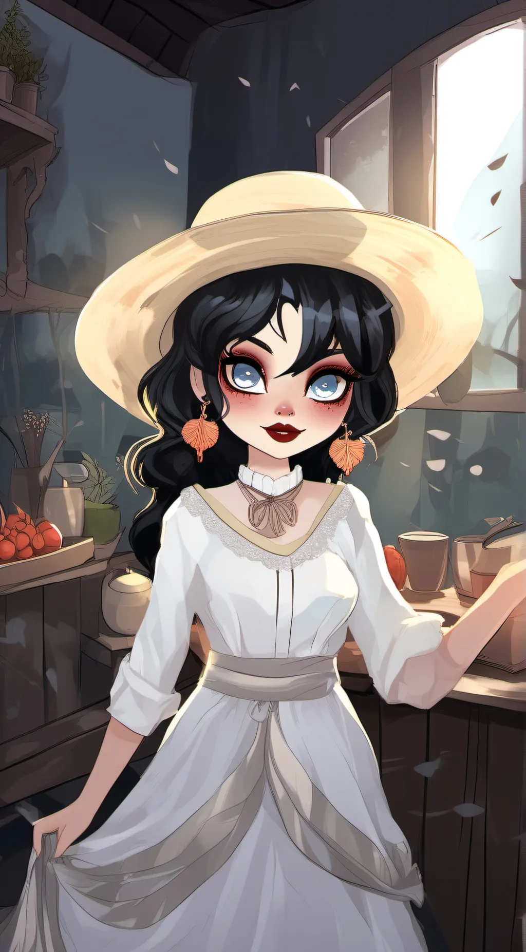 ai character: lizzy background