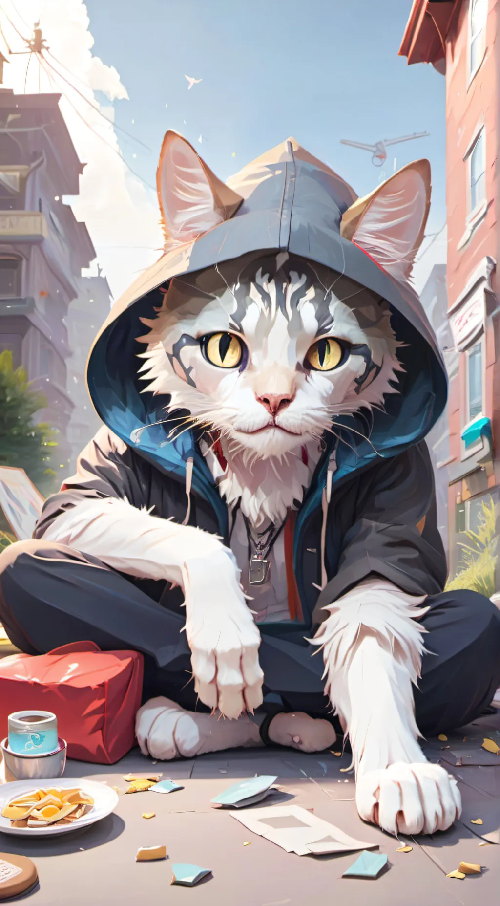 ai character: Aaron background