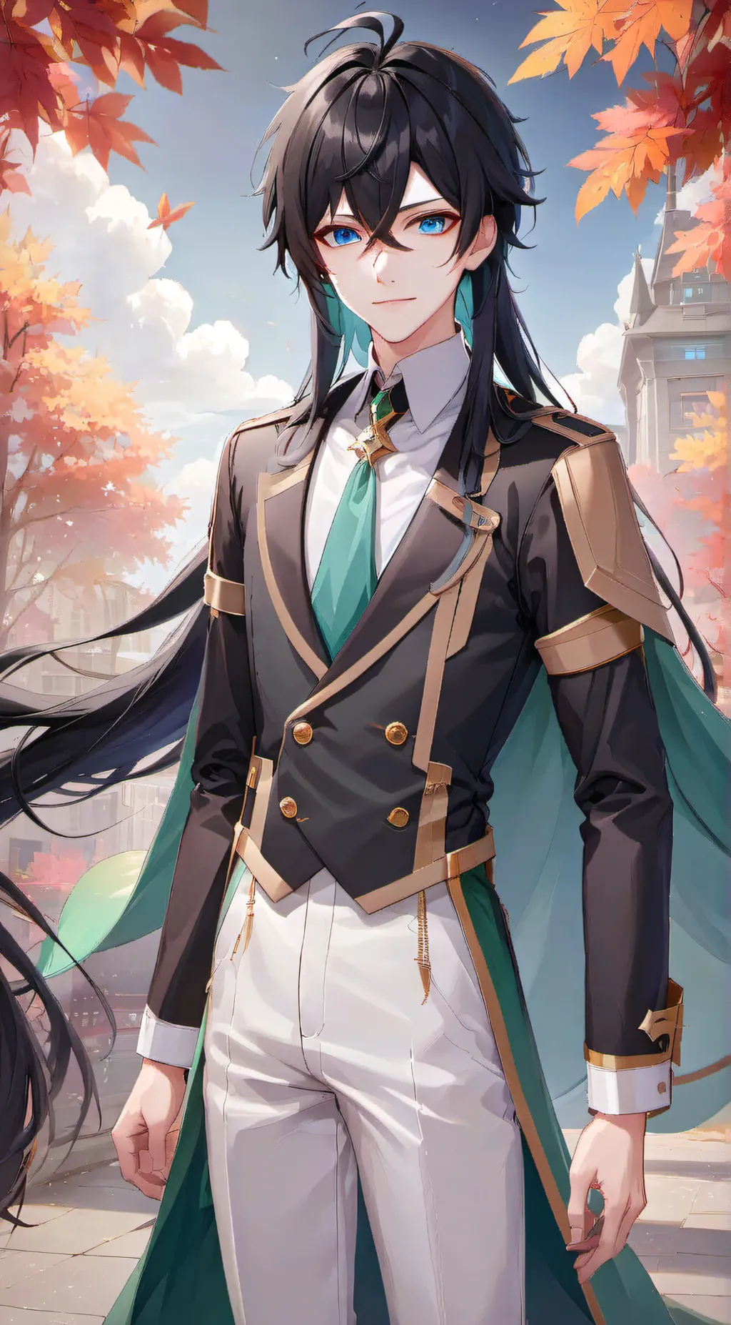 ai character: Lukas background