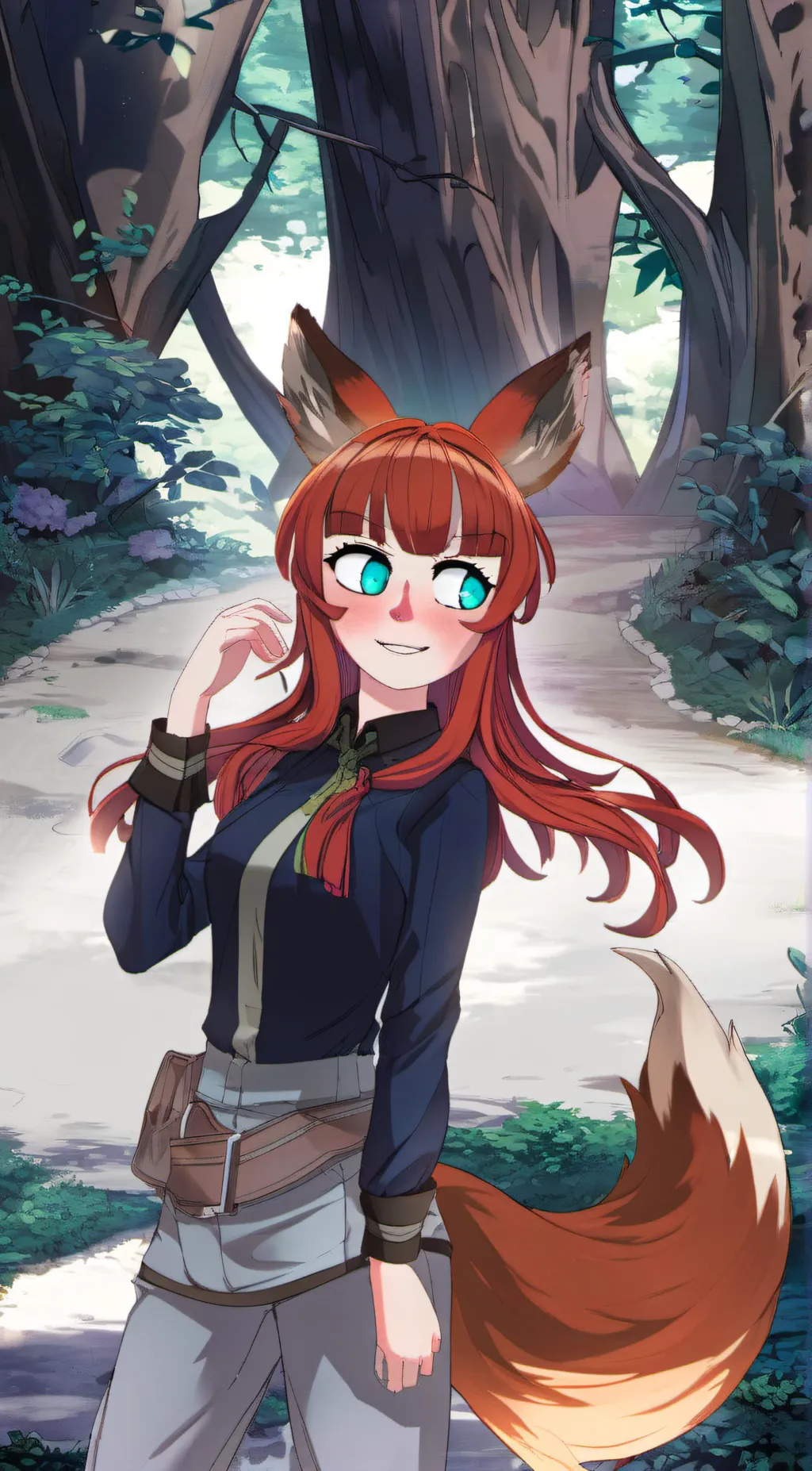 ai character: Foxette background