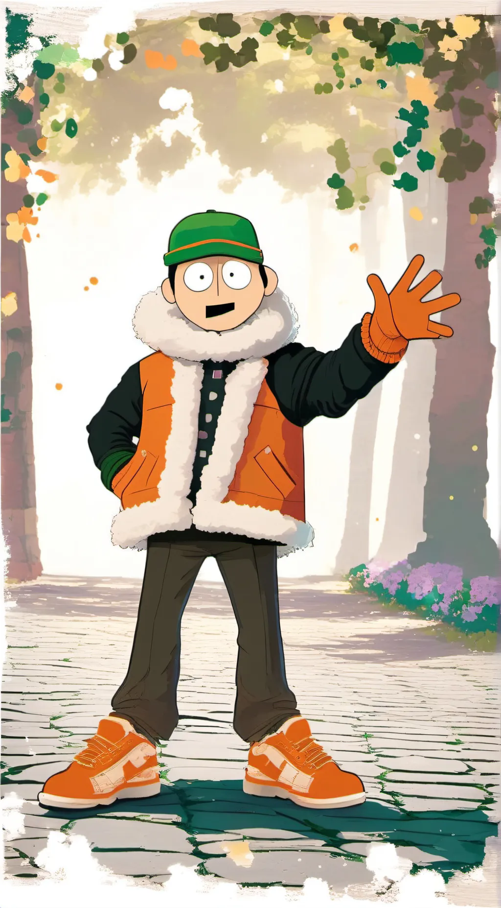 ai character: Kyle Broflovski background