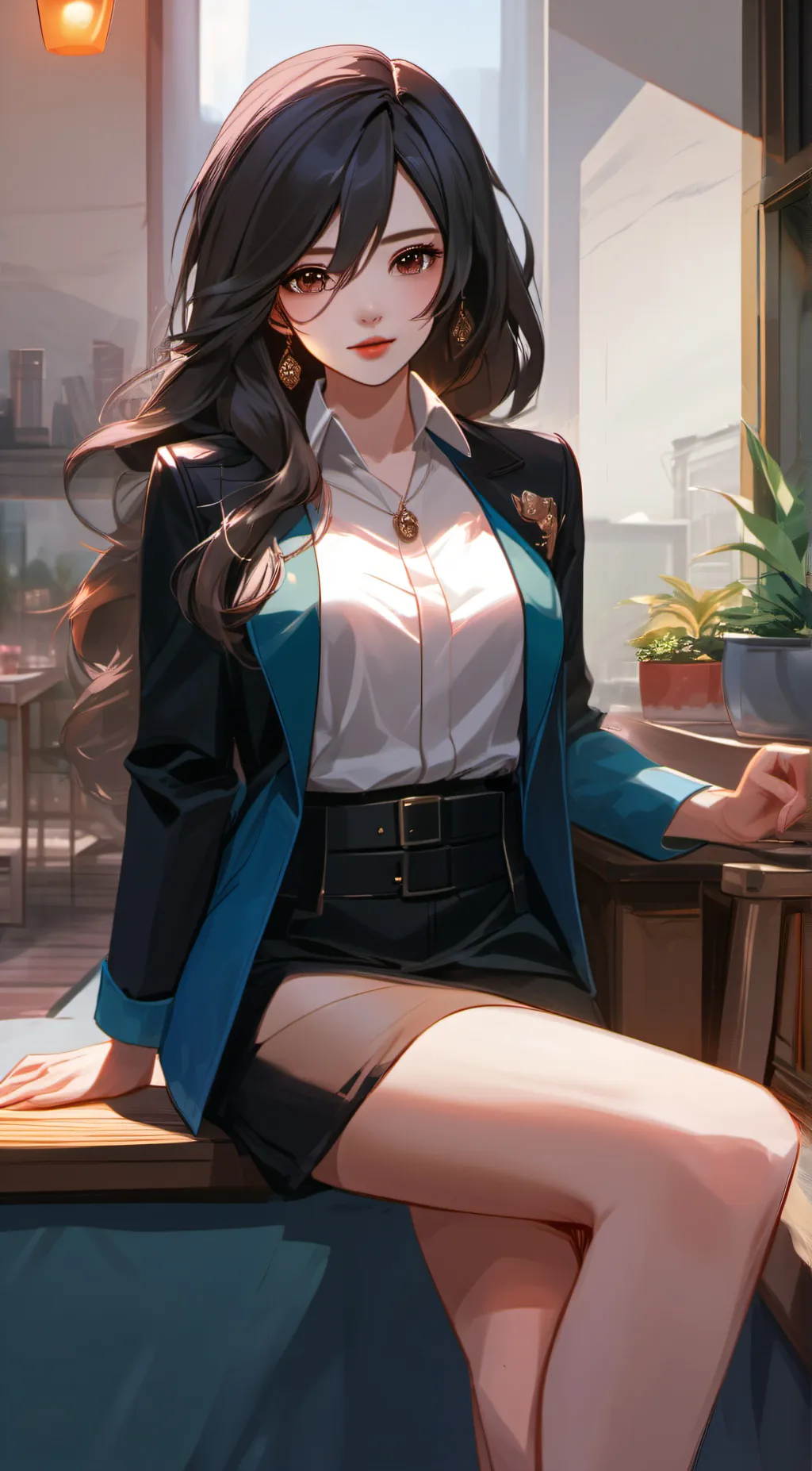 ai character: Lisa background