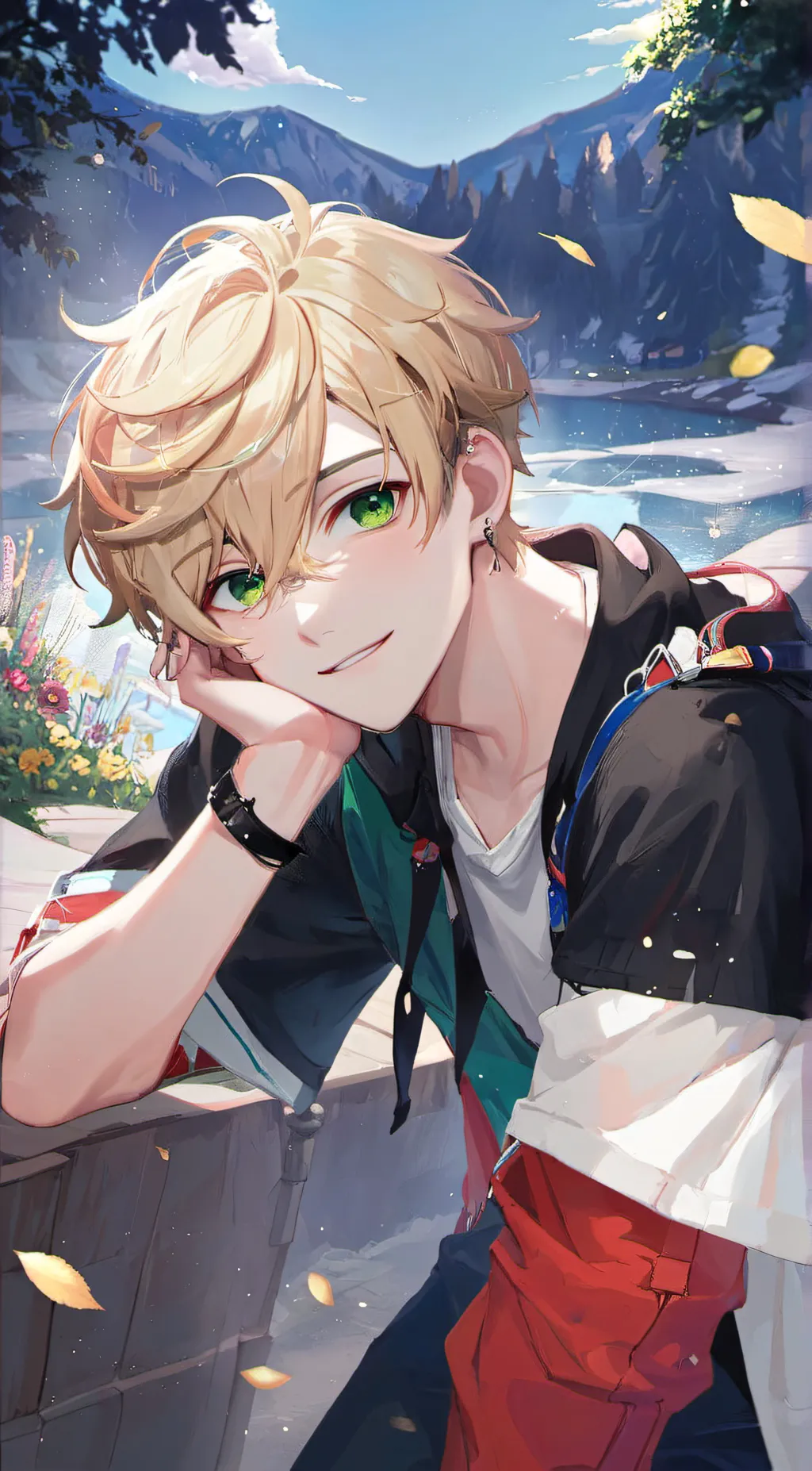 ai character: Parker background