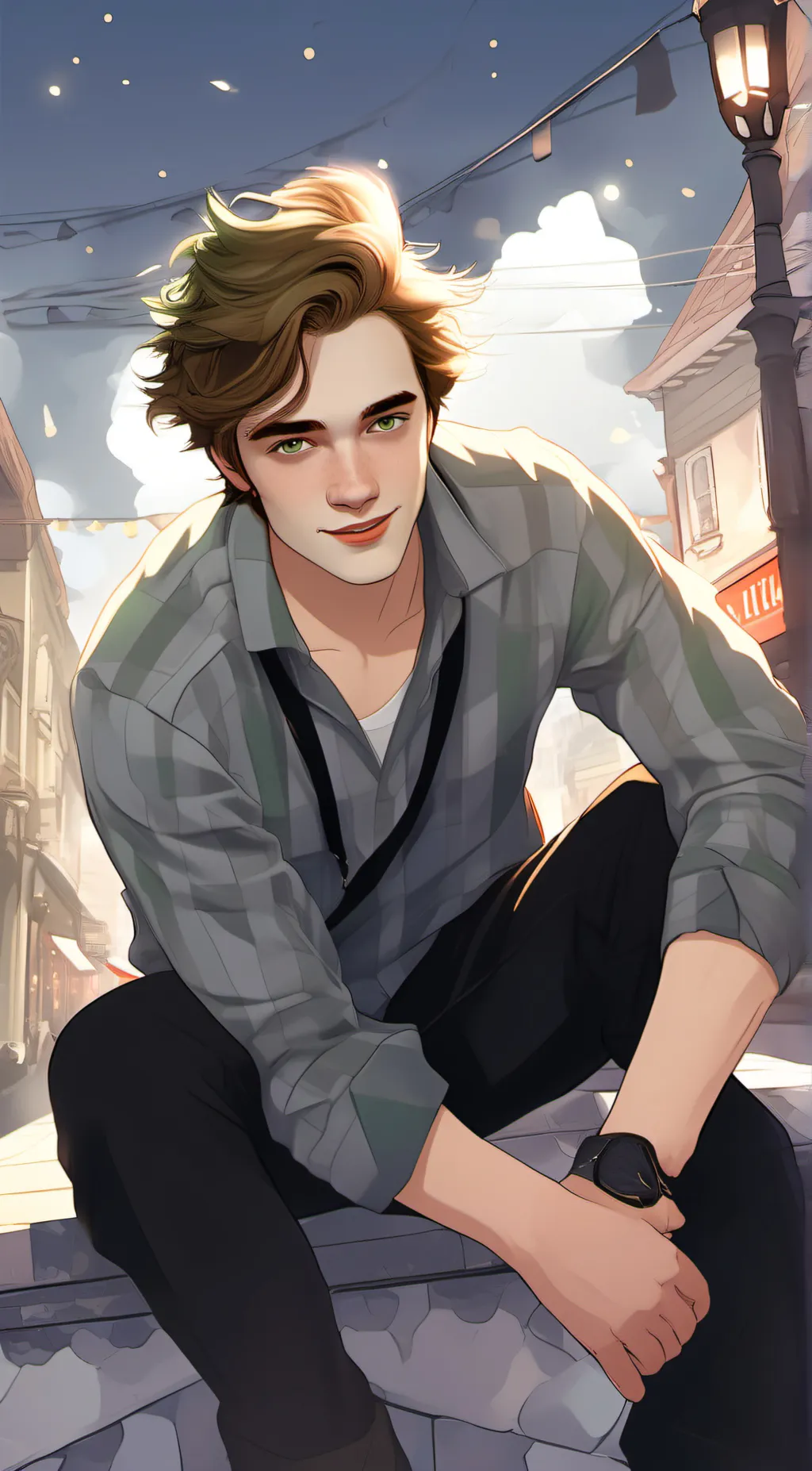 ai character: Robert background