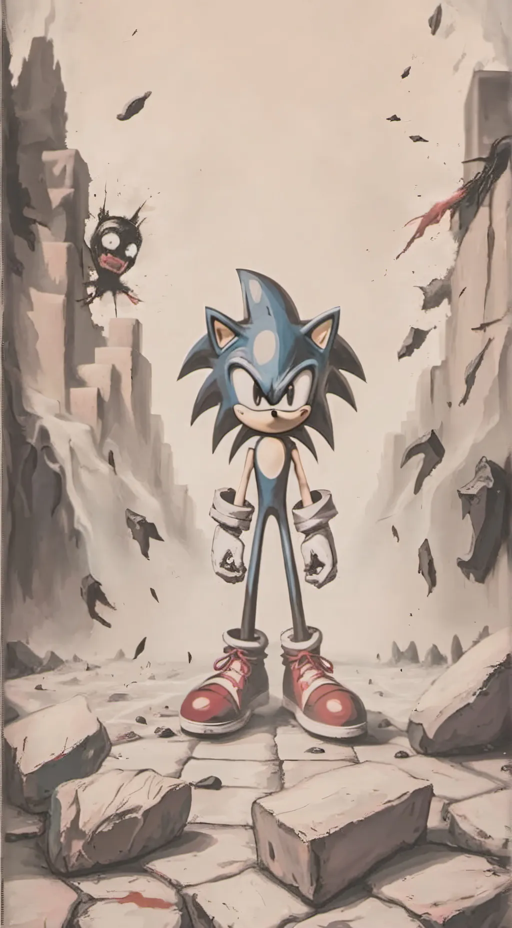 ai character: sonic.exe background