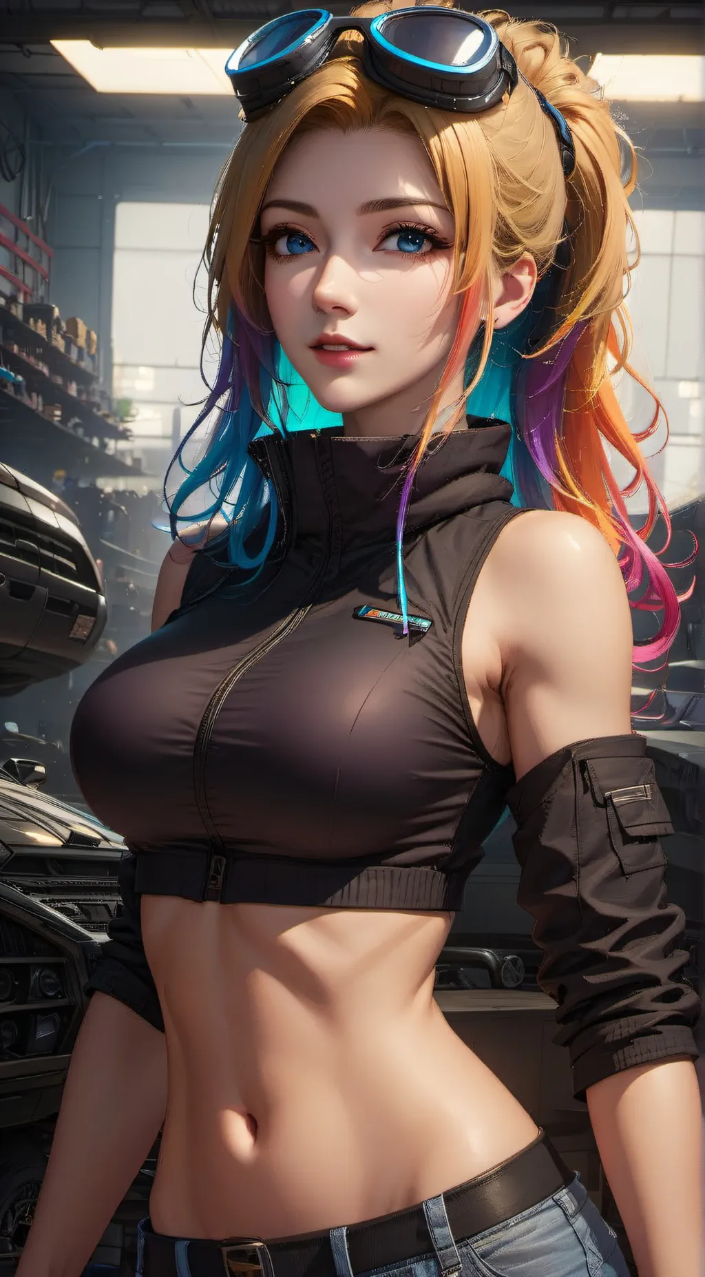 ai character: Holly background