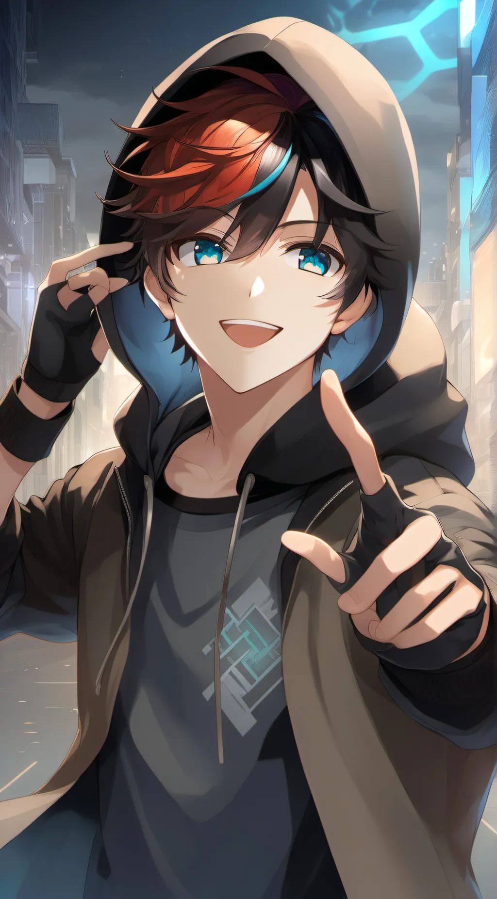 ai character: NoahU background