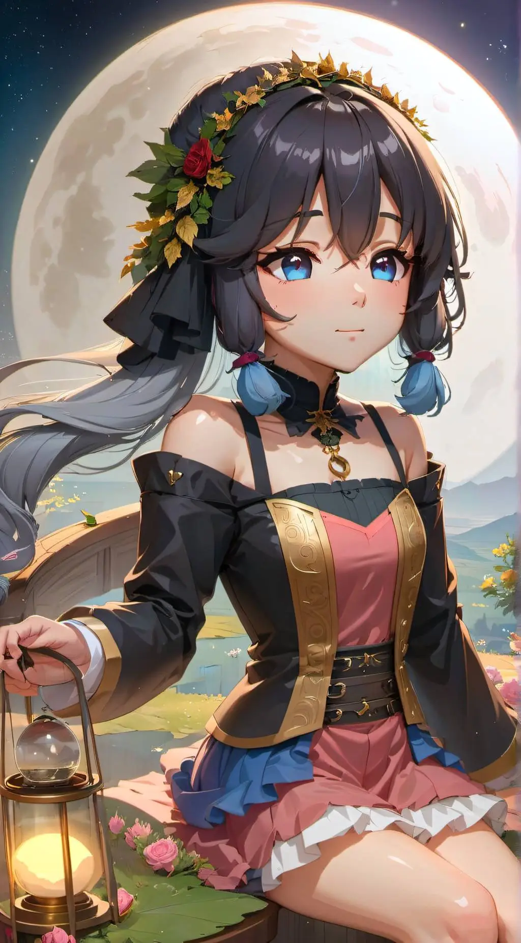 ai character: Star  background