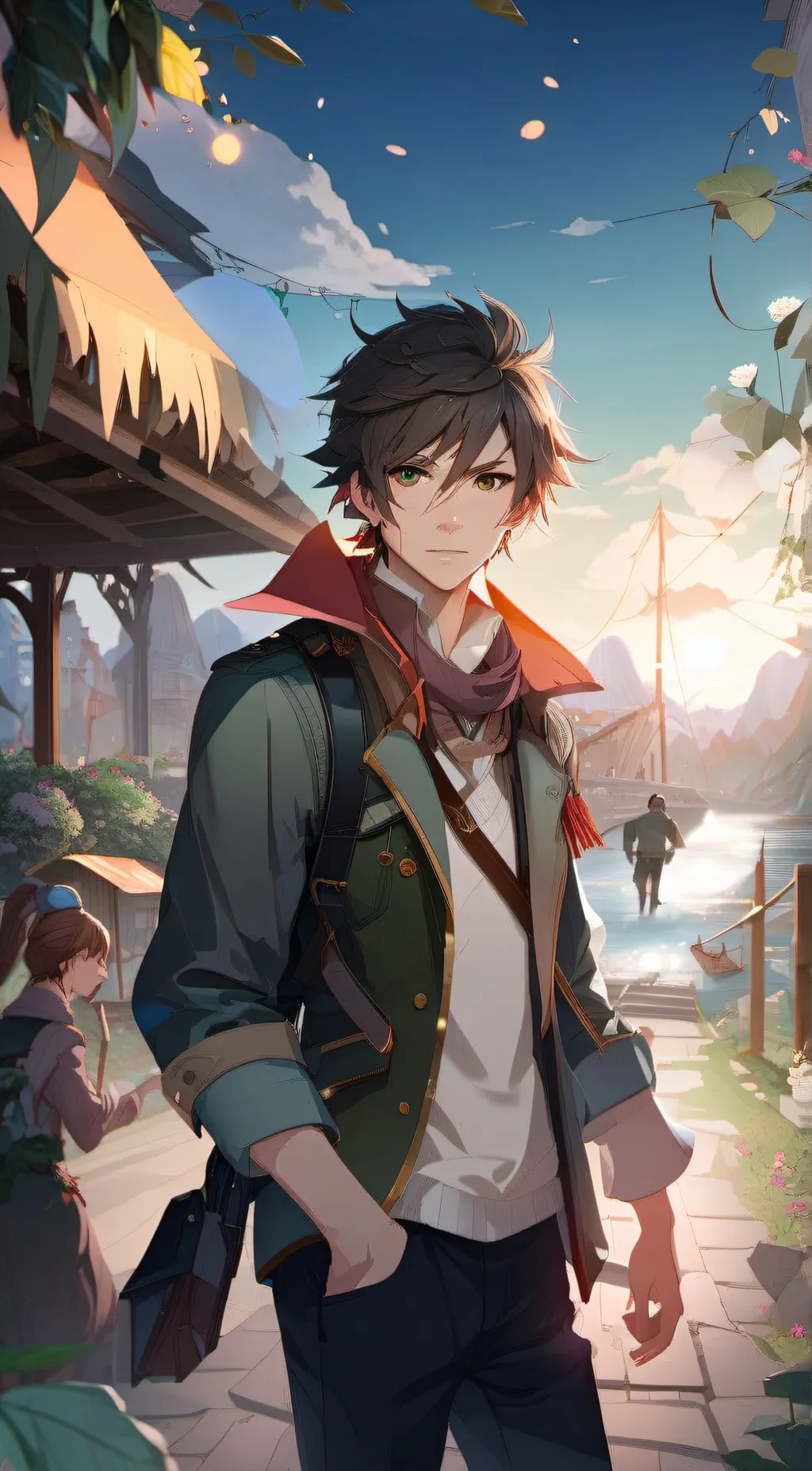 ai character: Jake background