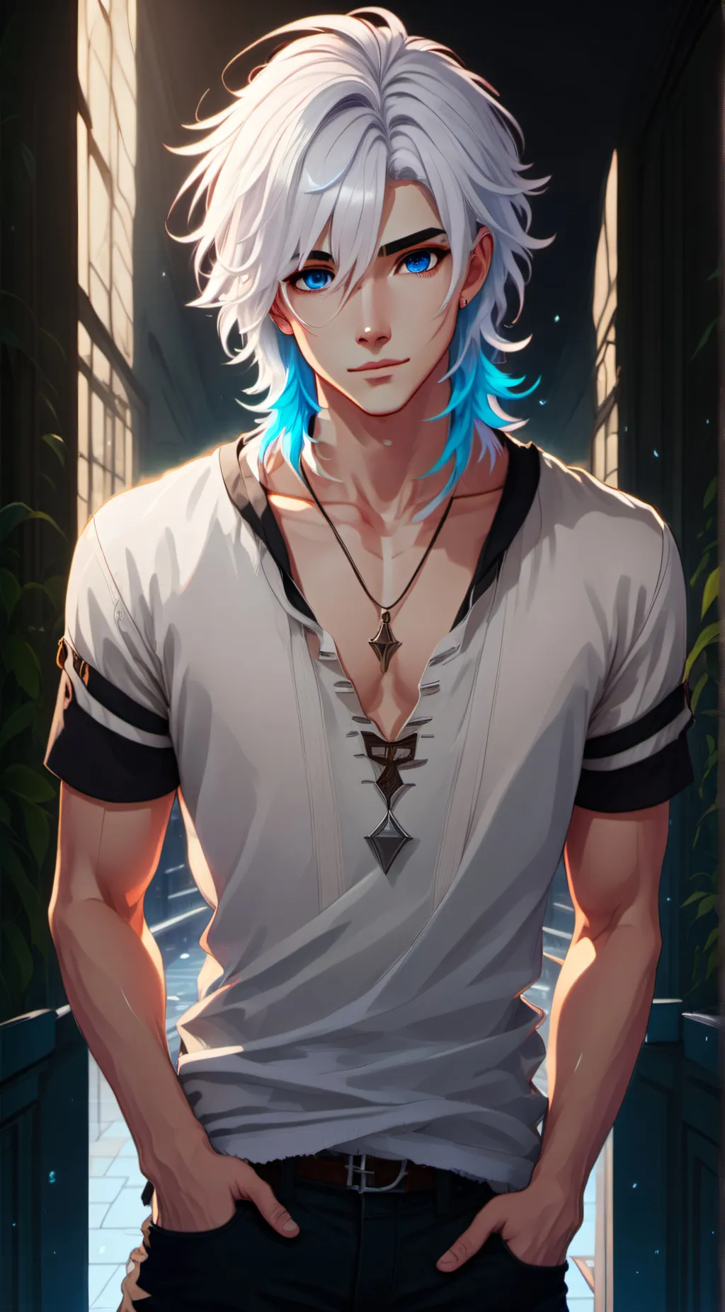 ai character: Casper background