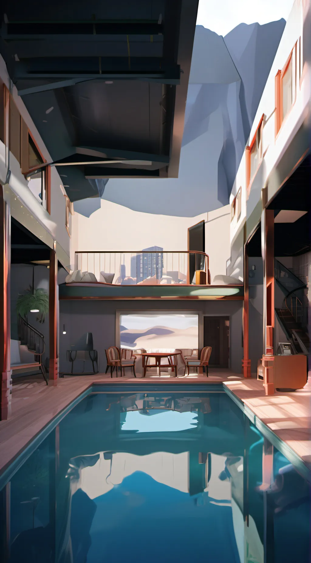 ai character: South Park guys😜 background