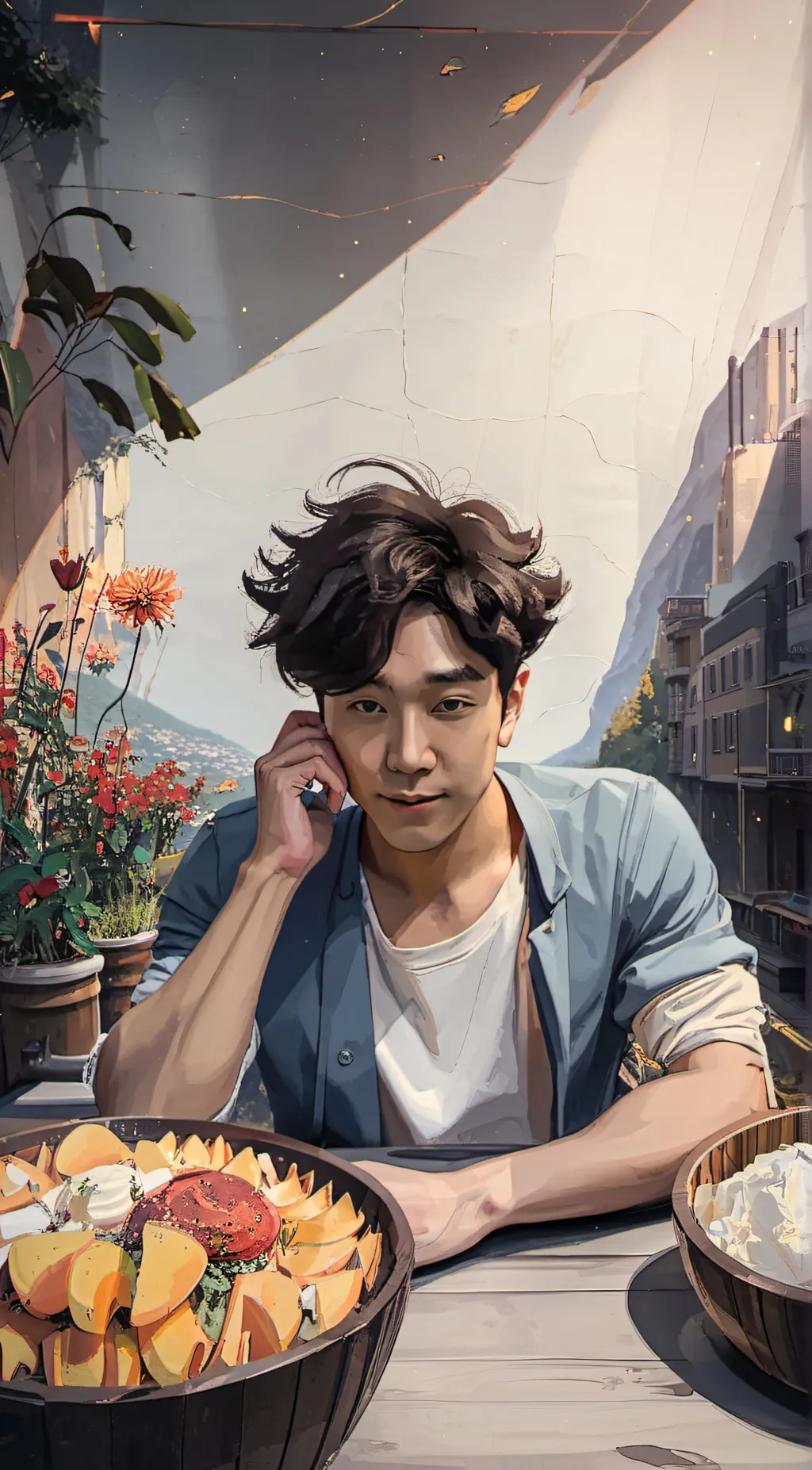 ai character: Daniel background