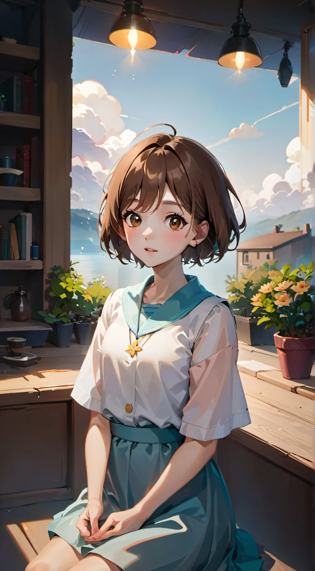 ai character: courtney (td) background