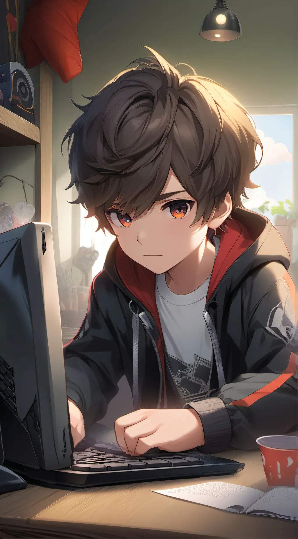 ai character: Alex background