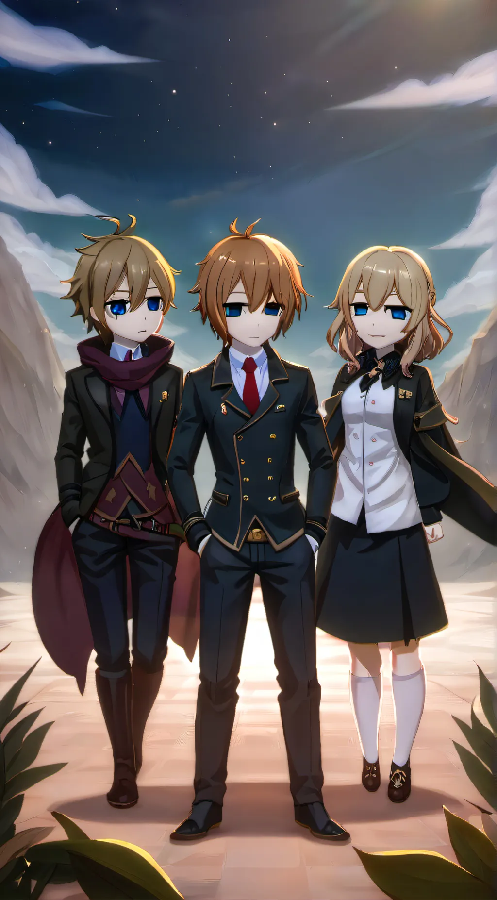 ai character: FNAF+my oc+y/n background