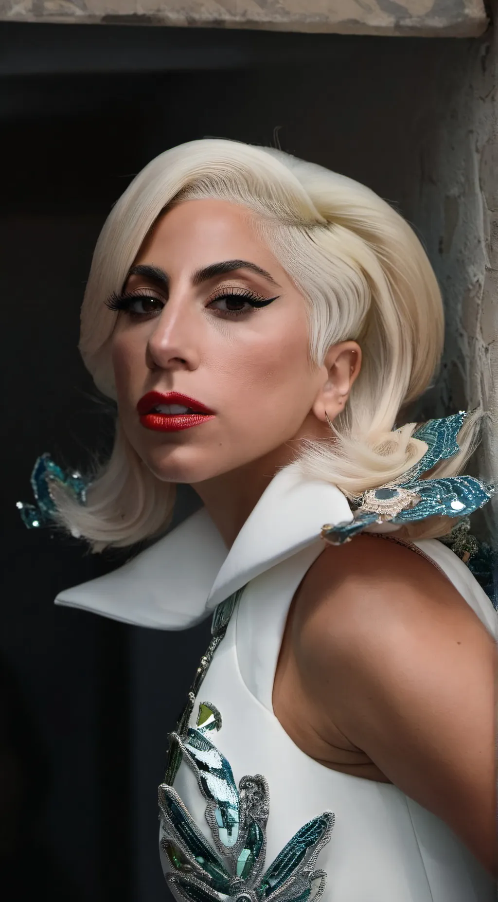 ai character: Lady Gaga background