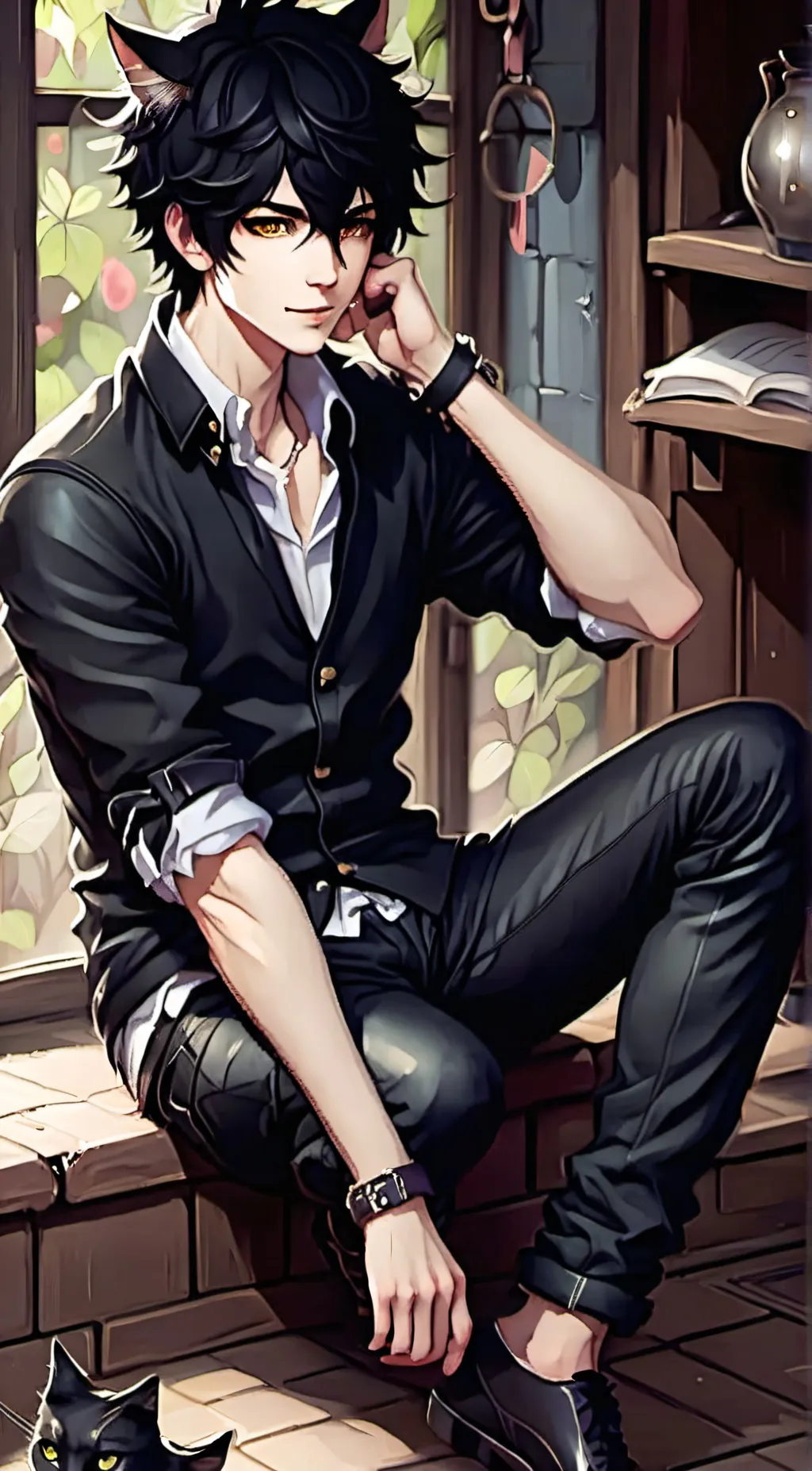 ai character: Jake background