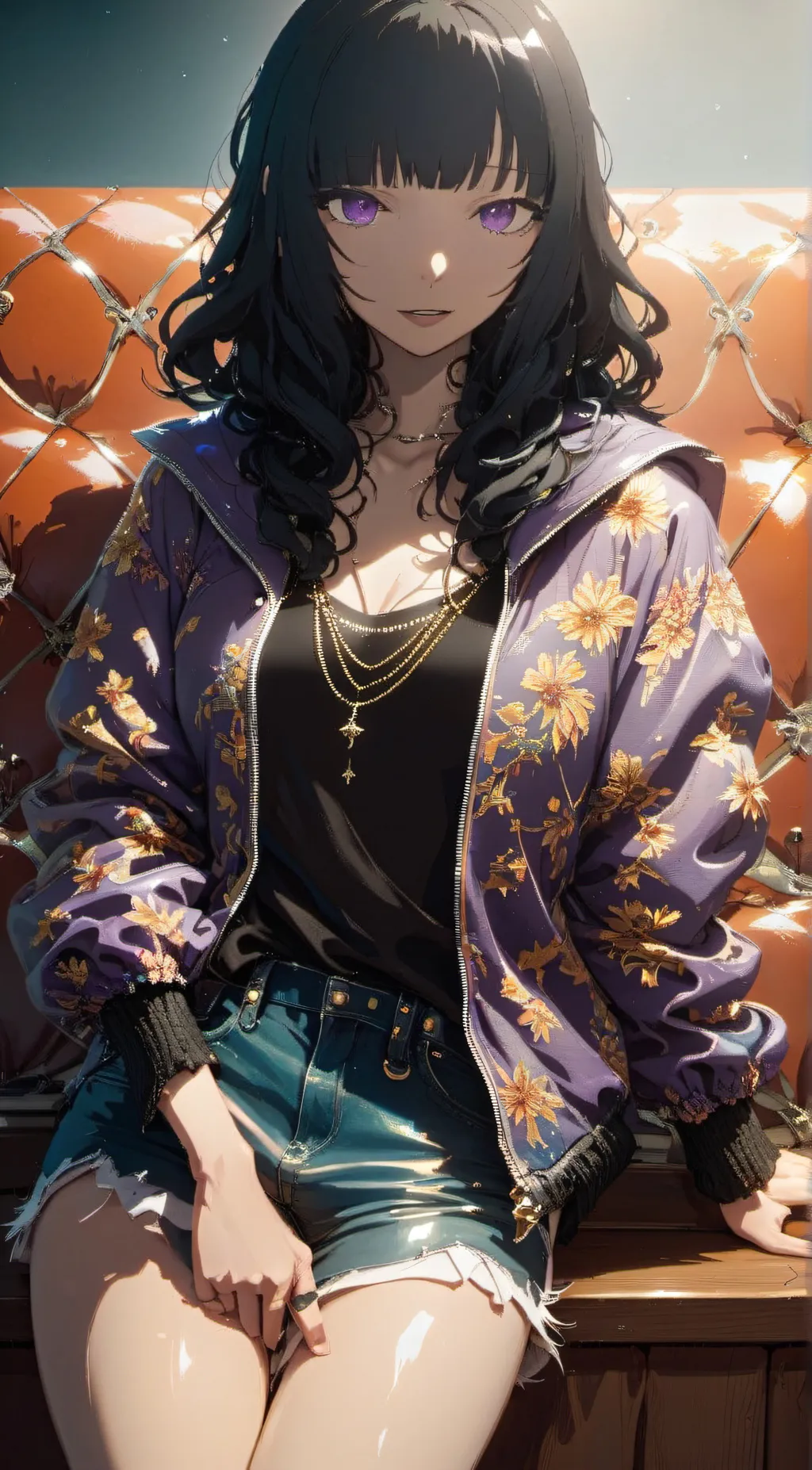 ai character: Astella  background