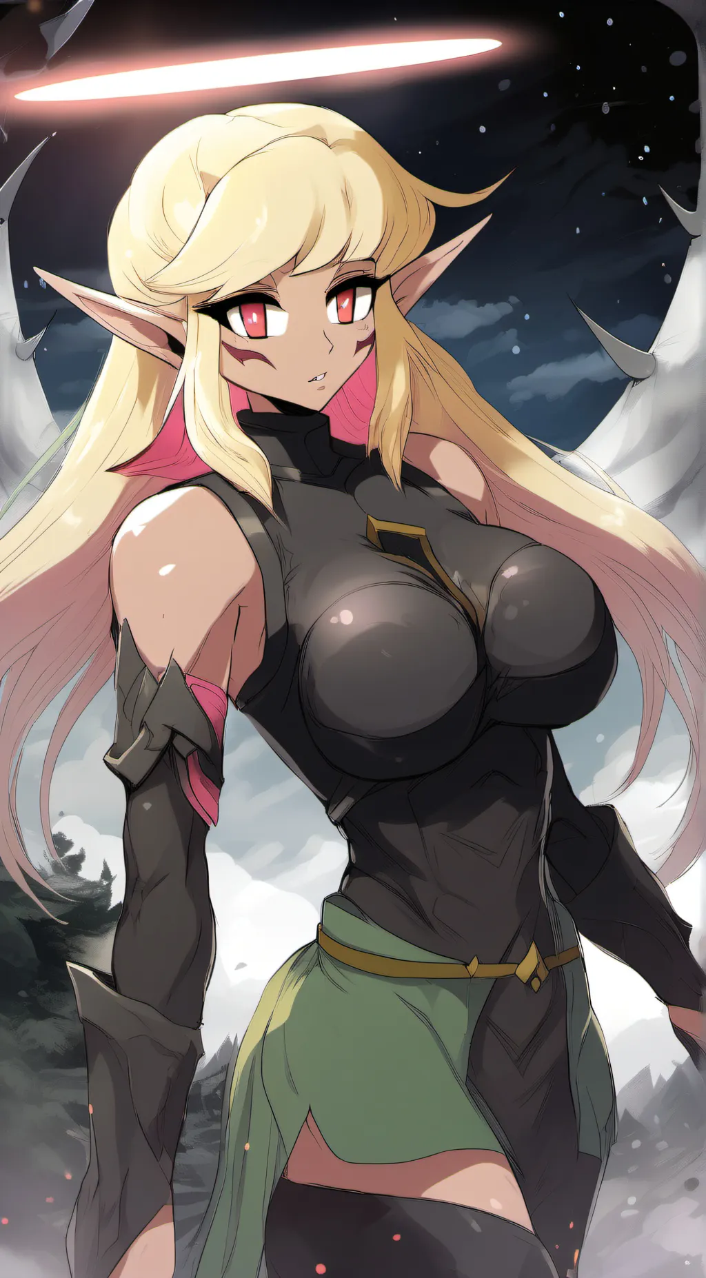 ai character: Katie  background