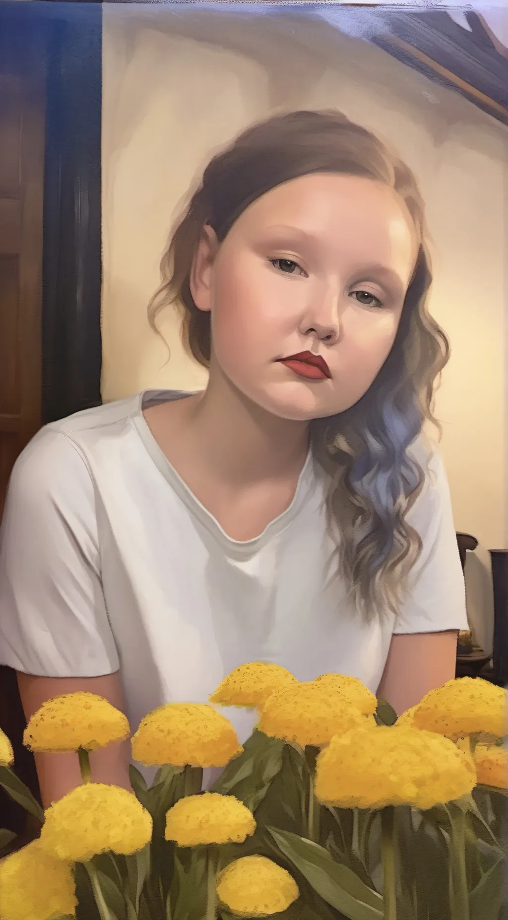 ai character: Lily  background