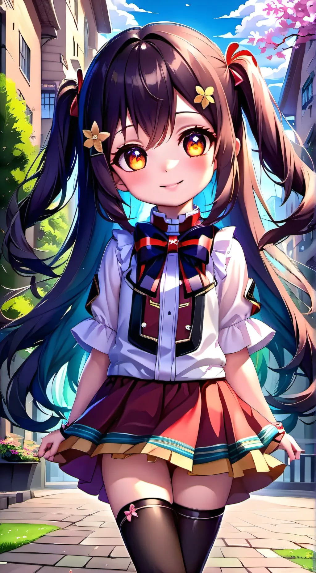 ai character: another spooky cop background