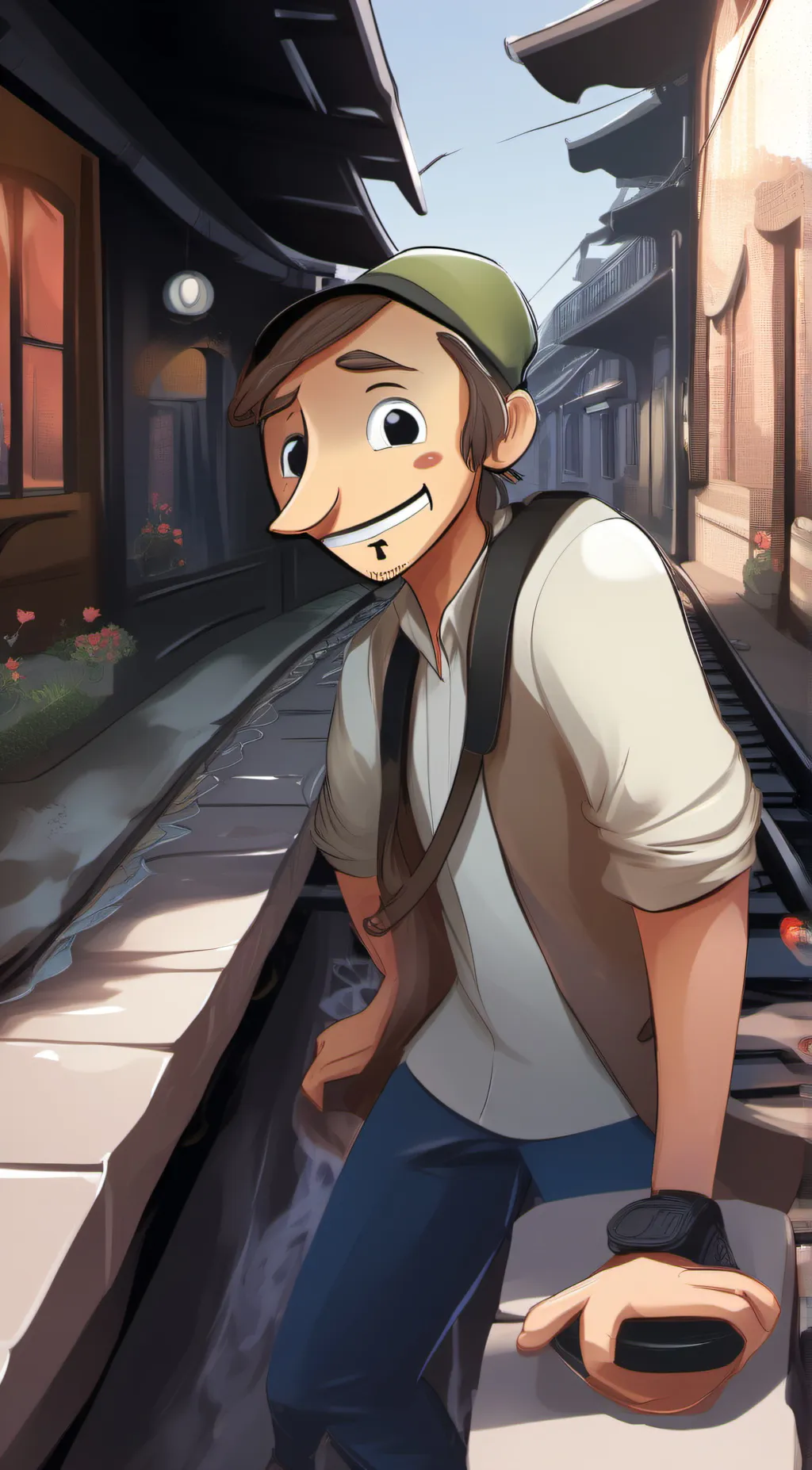 ai character: James background