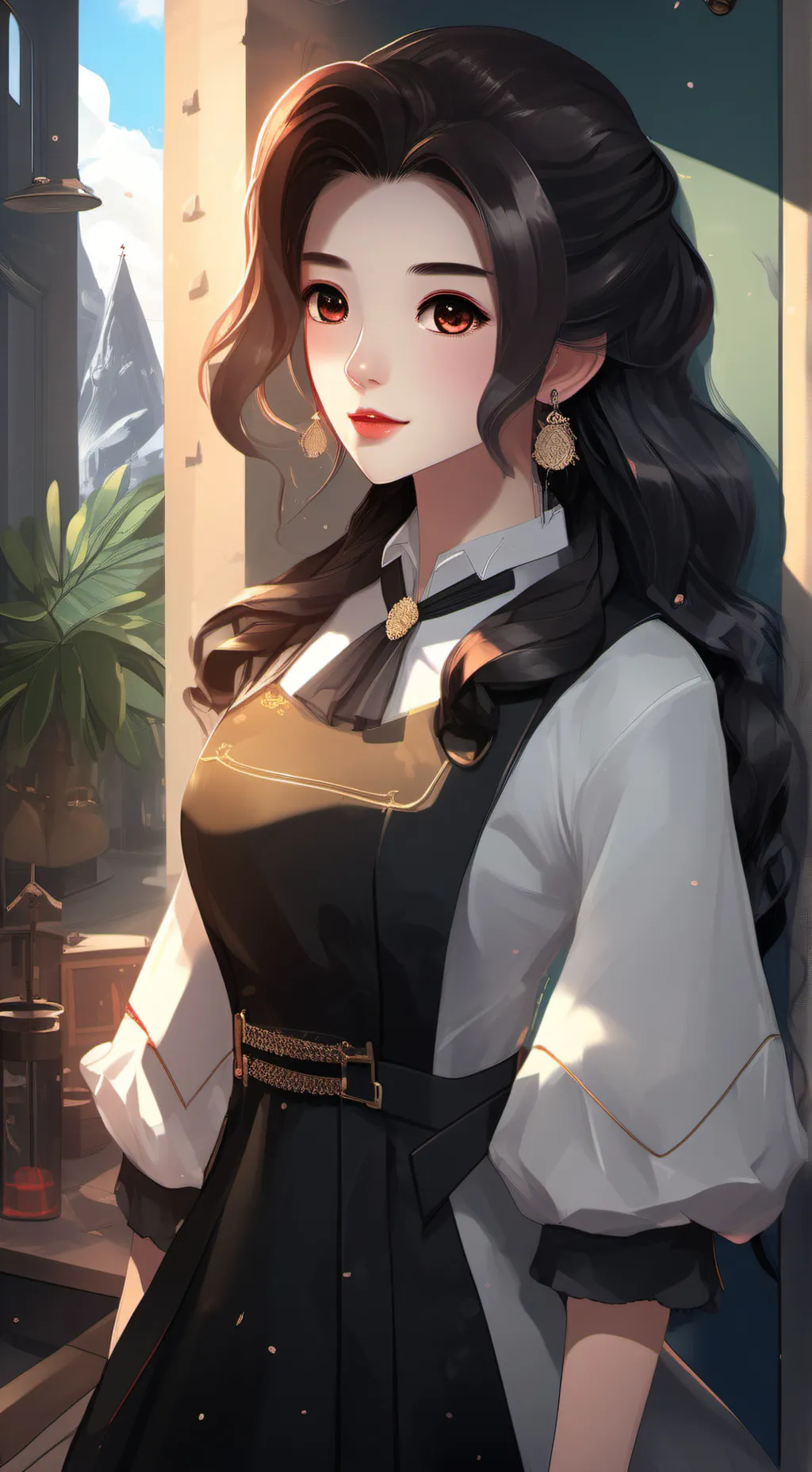 ai character: marry background