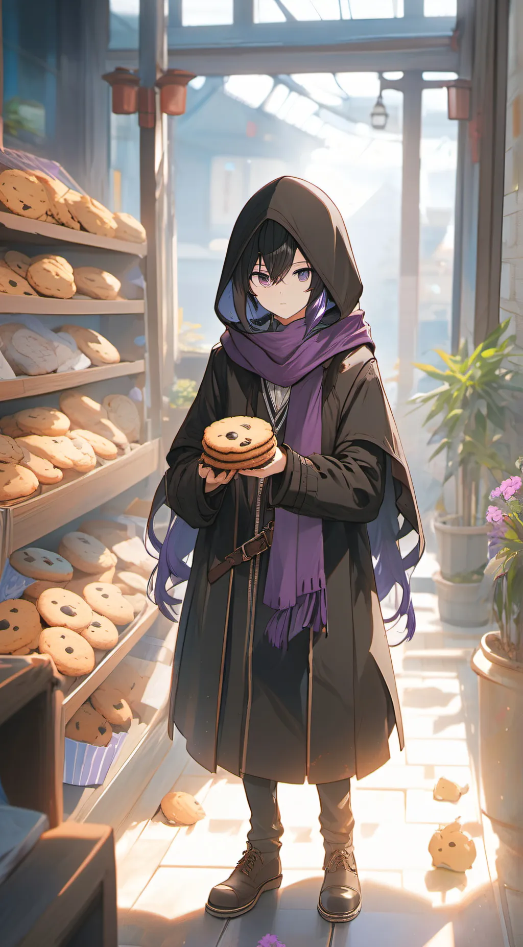 ai character: Shadow  background