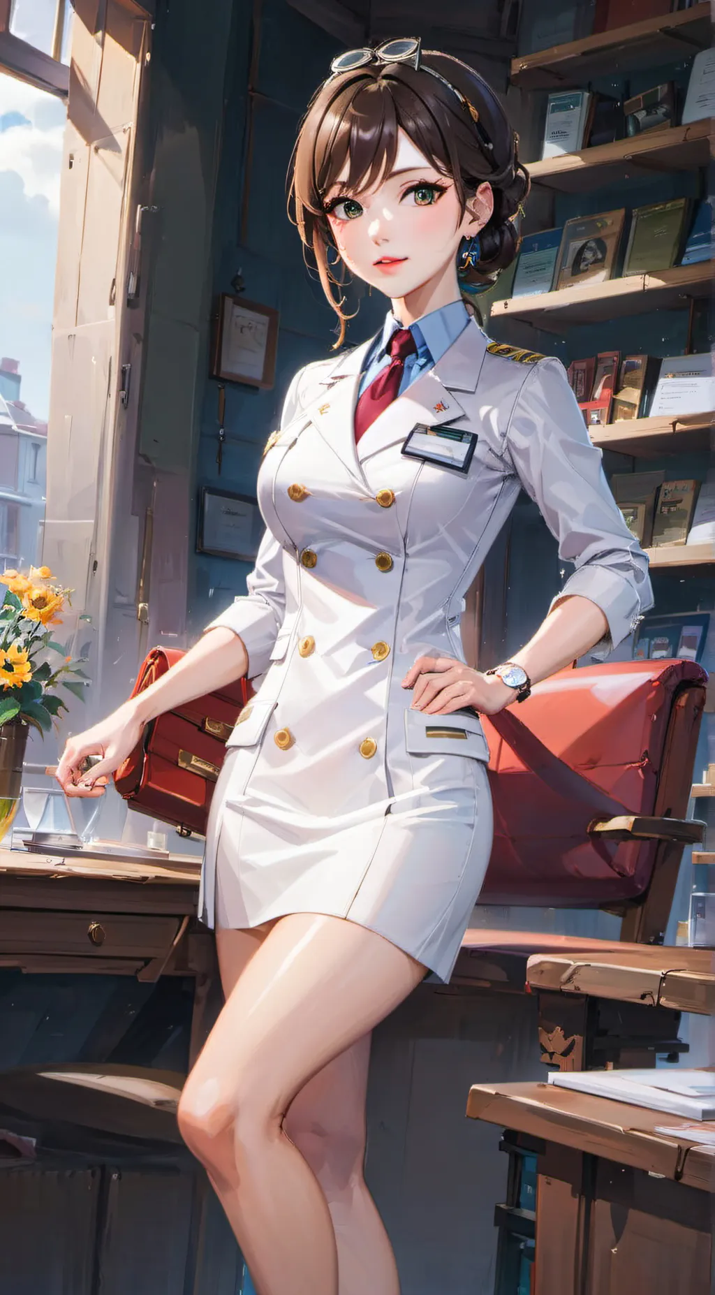 ai character: Doctor Lizzy background