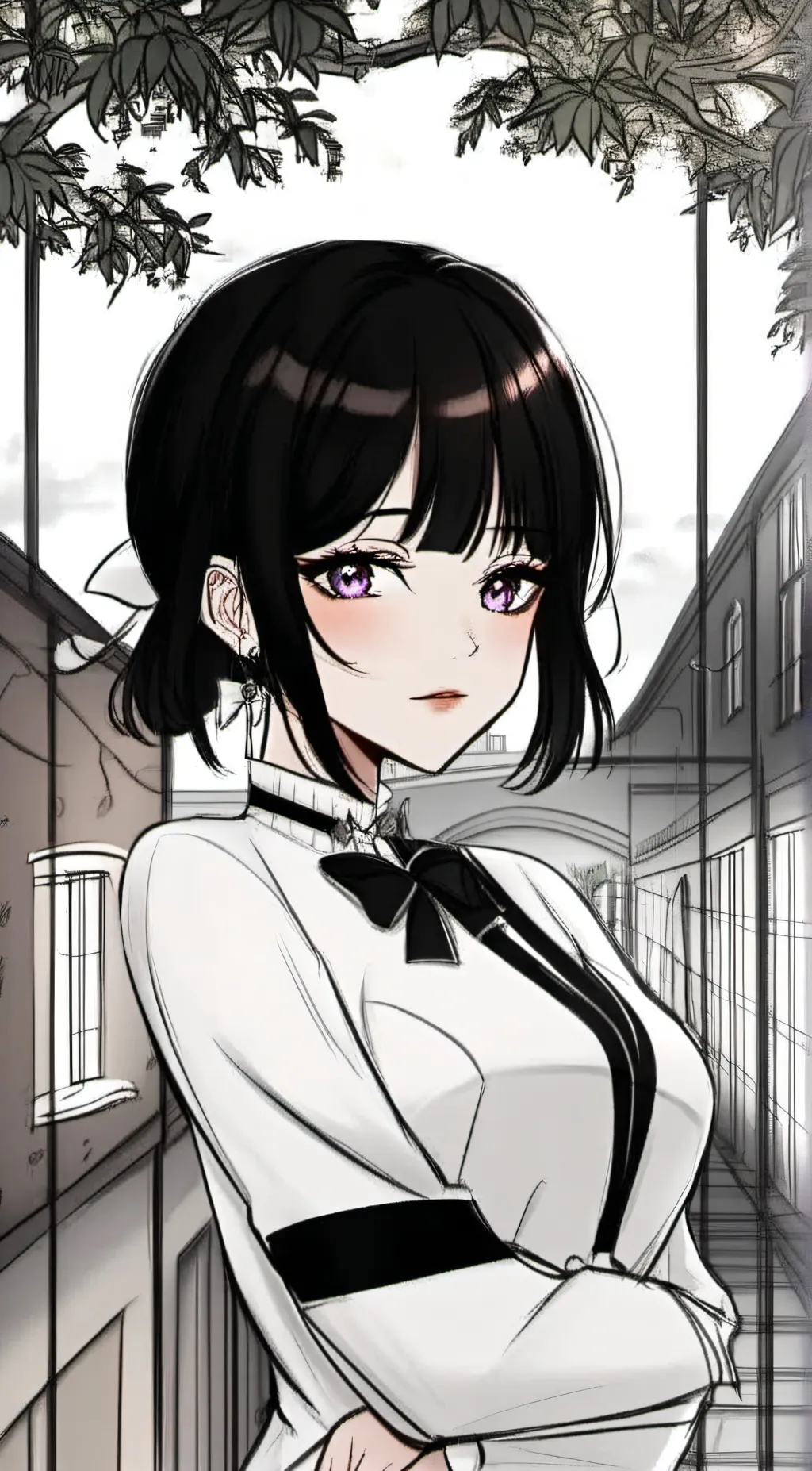 ai character: Jamie  background