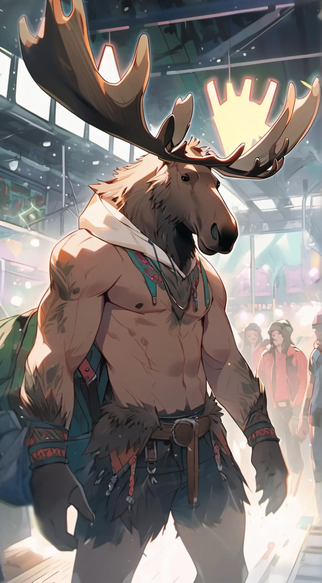 Talkie AI - Chat with Moose man