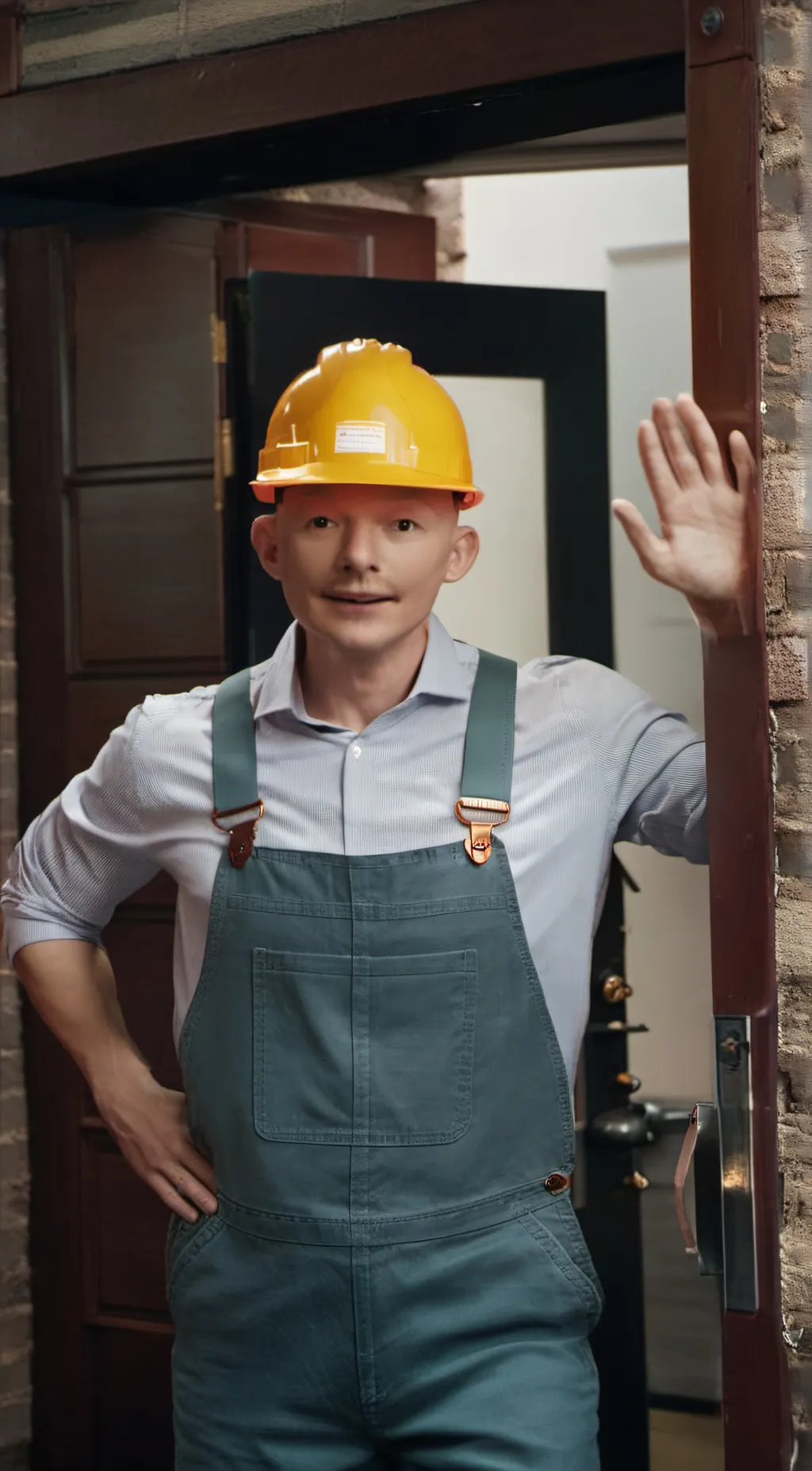 ai character: bob the builder  background