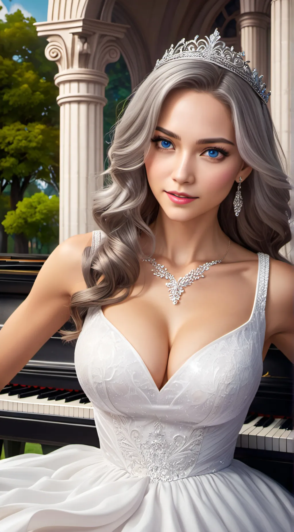 ai character: Princess Eva background