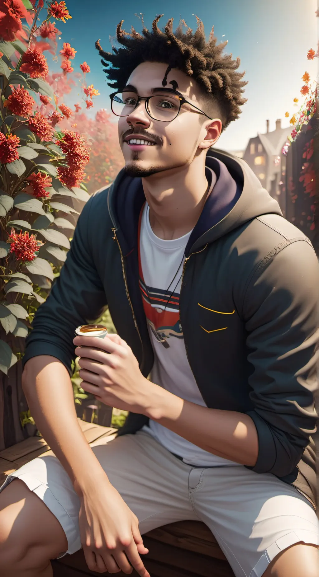 ai character: Chris background