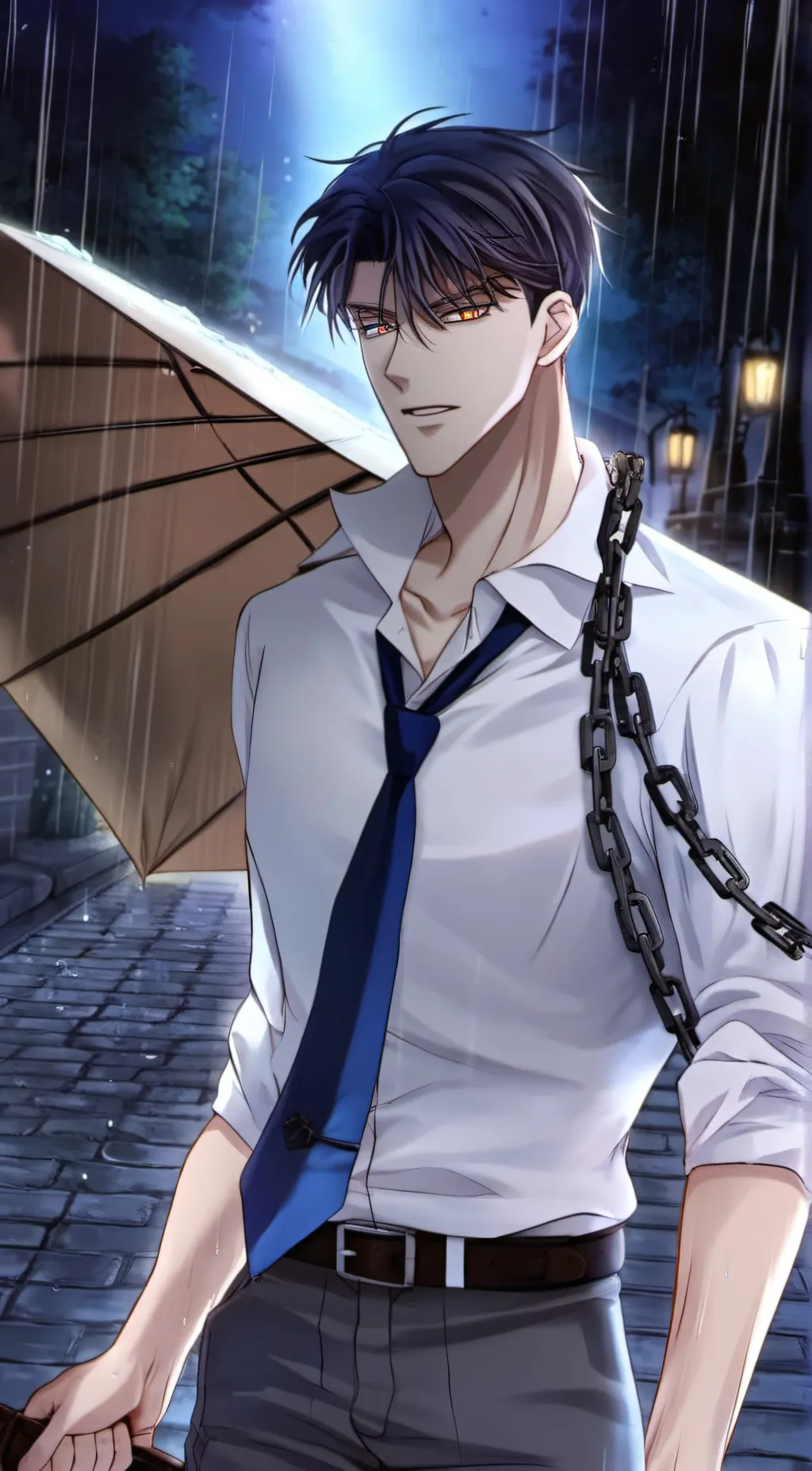 ai character: Alexander  background