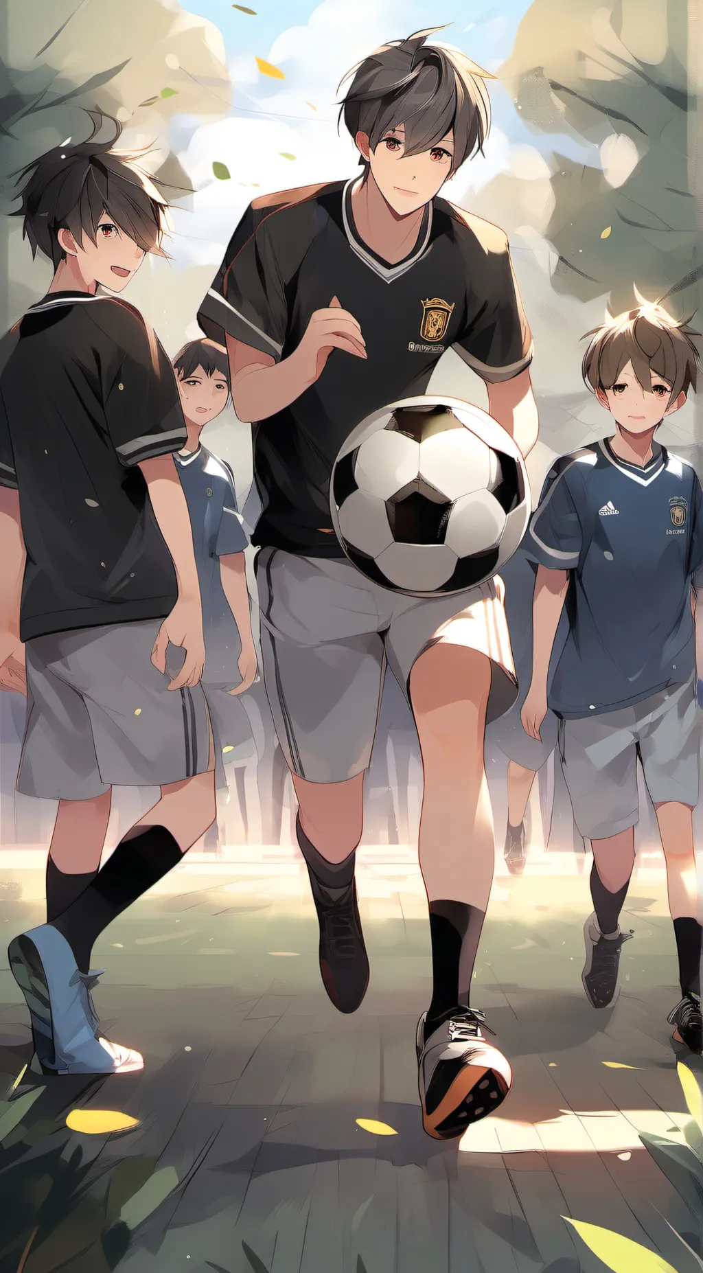 ai character: you,r best friends background