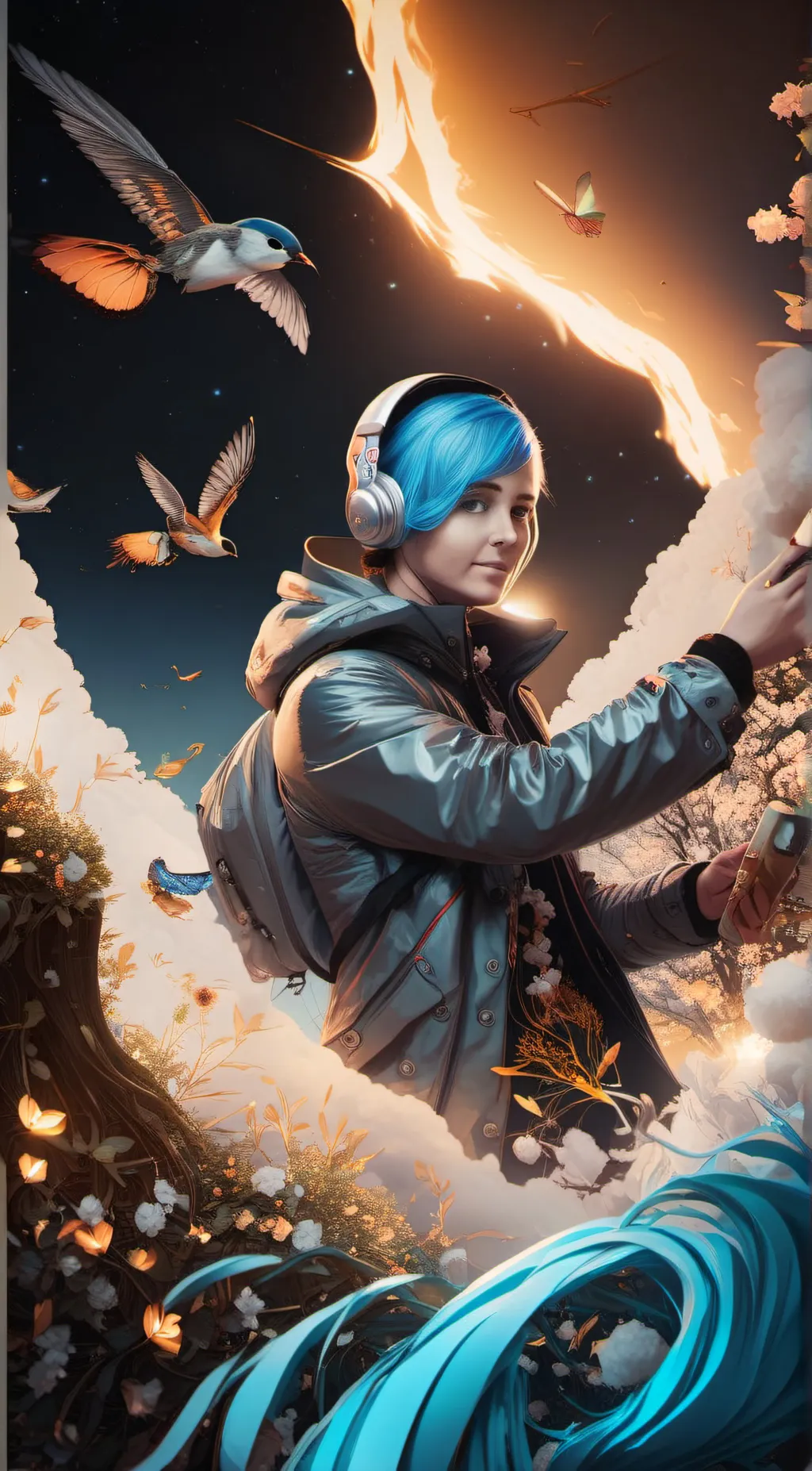 ai character: larry background