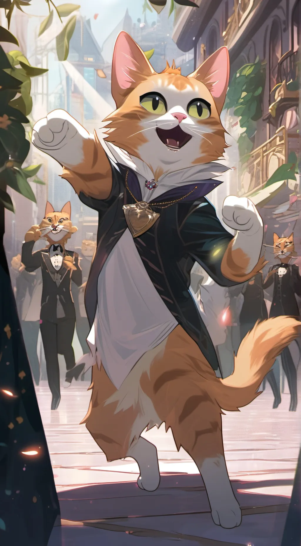 ai character: Clive background