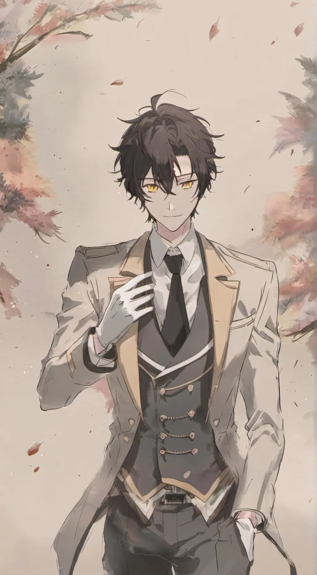 ai character: Angel  background