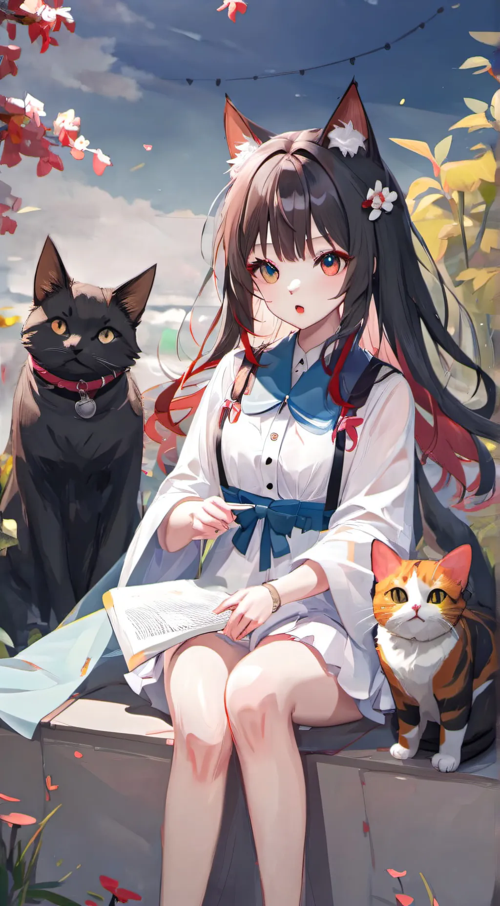 ai character: Master of all cats background