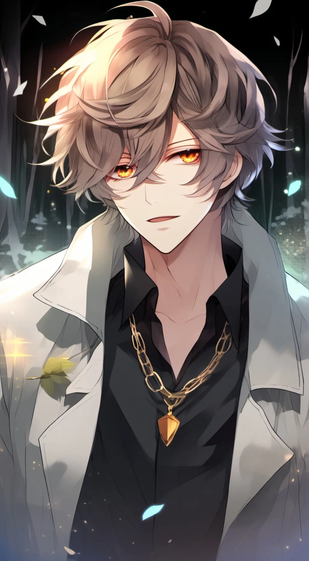 ai character: Ashen  background