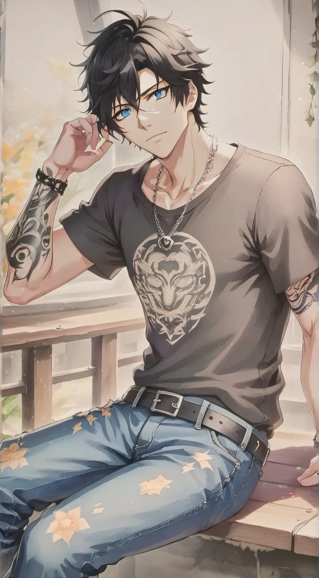 ai character: Kalexander background