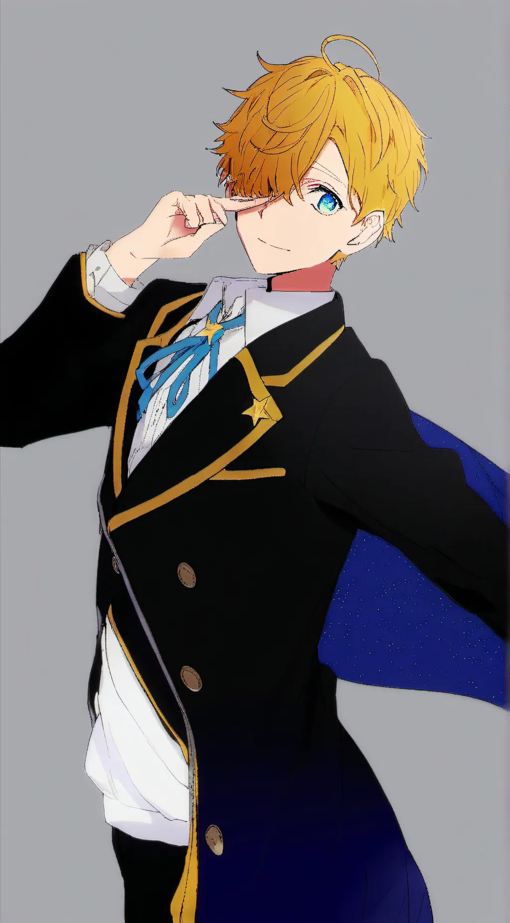 ai character: Aqua hoshino background