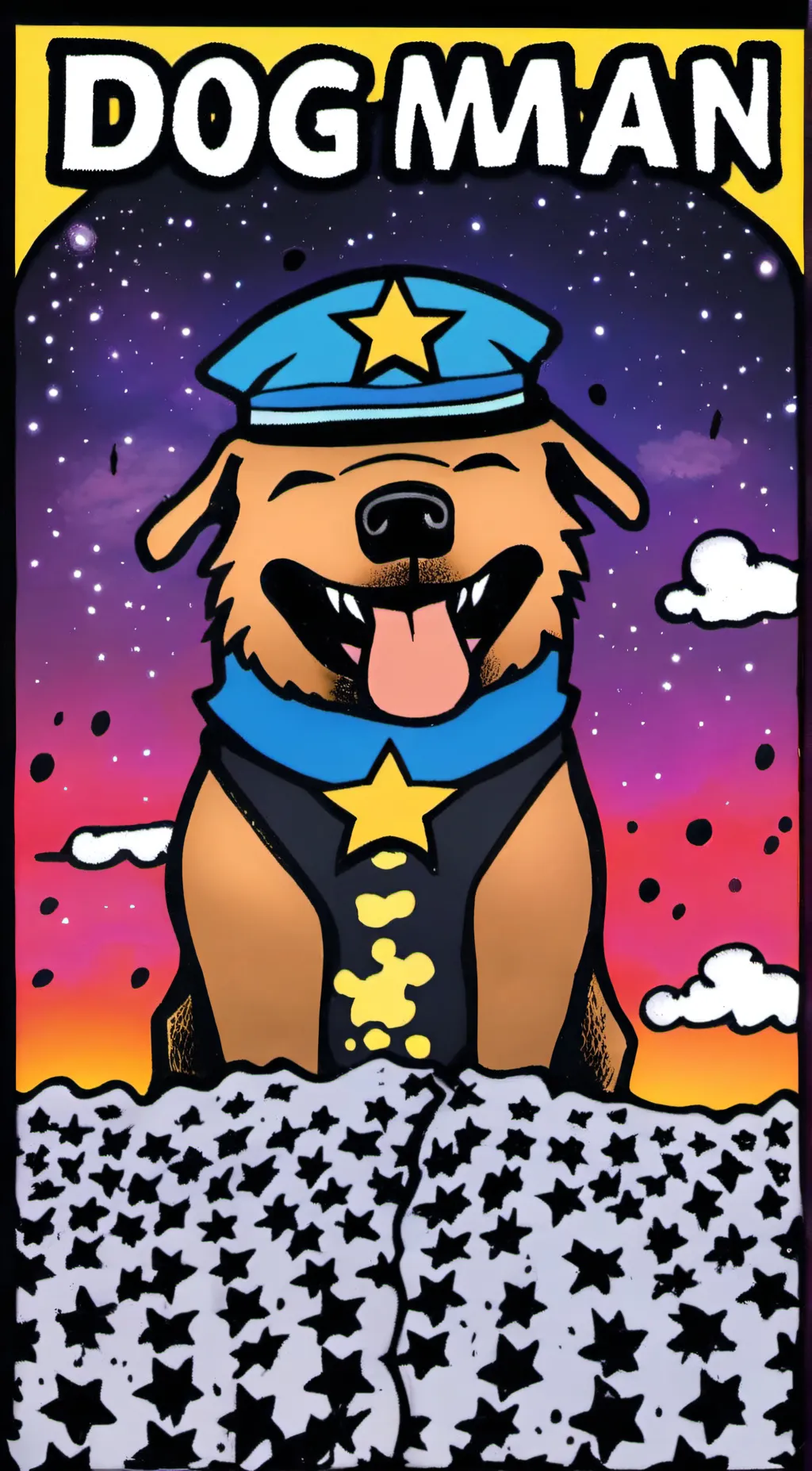 ai character: dogman  background