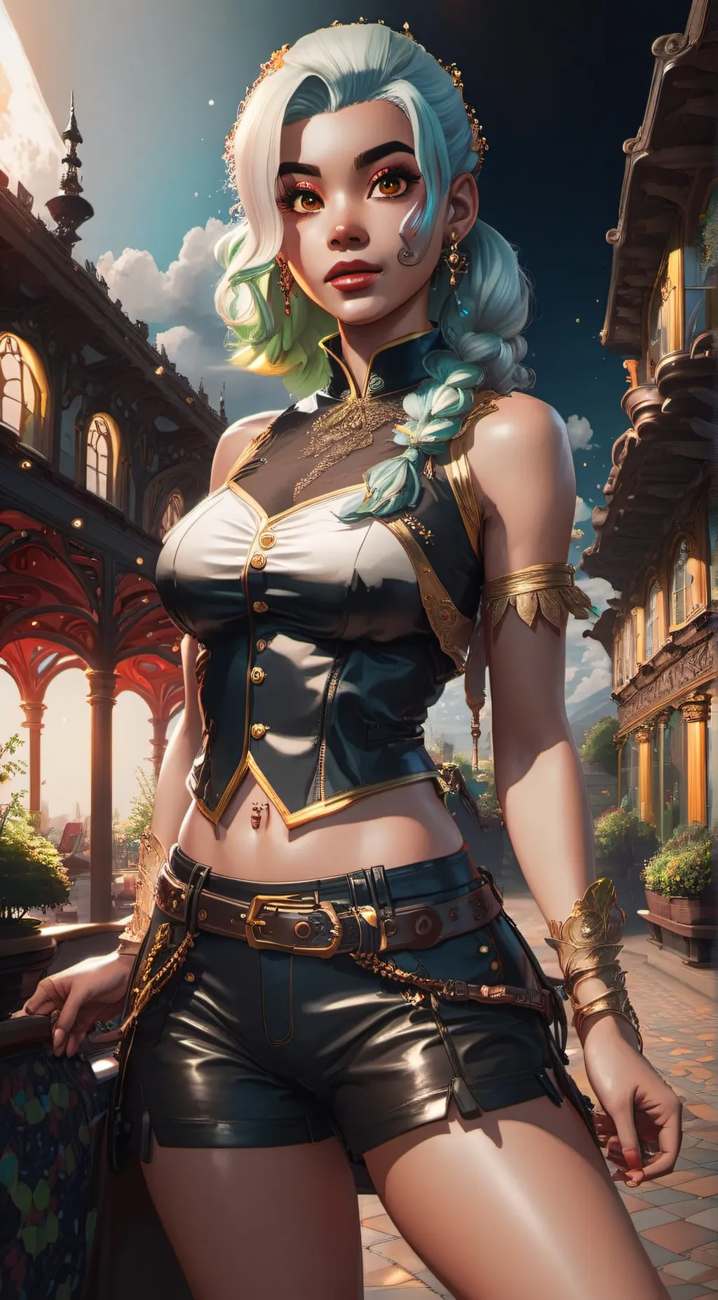 ai character: Oceana background