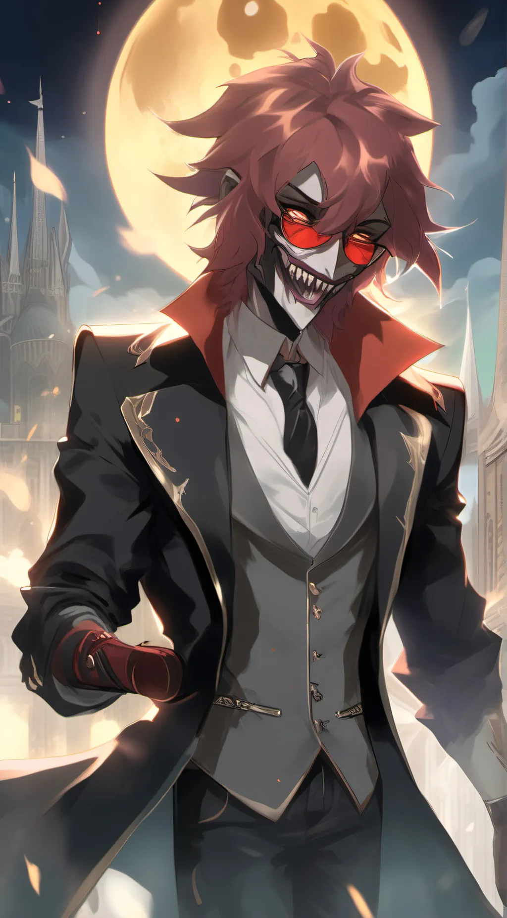 ai character: Alastor  background