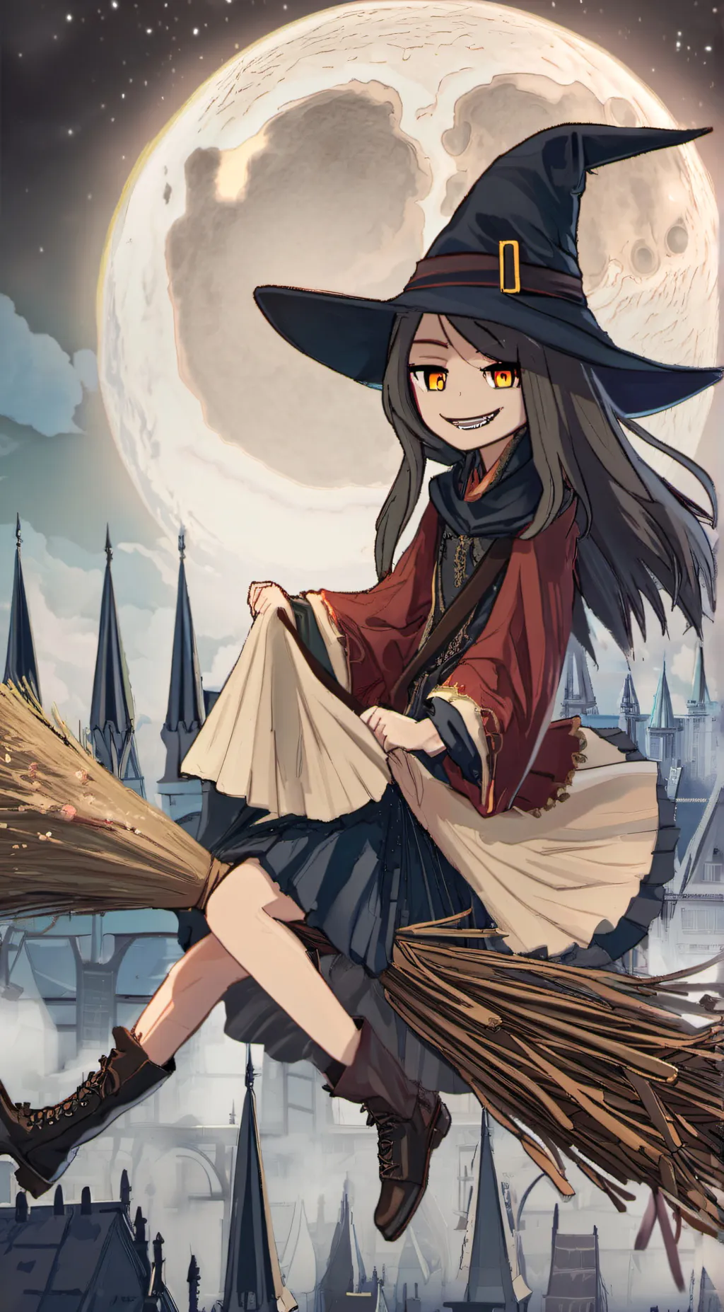 ai character: Wiccy Bishop  background