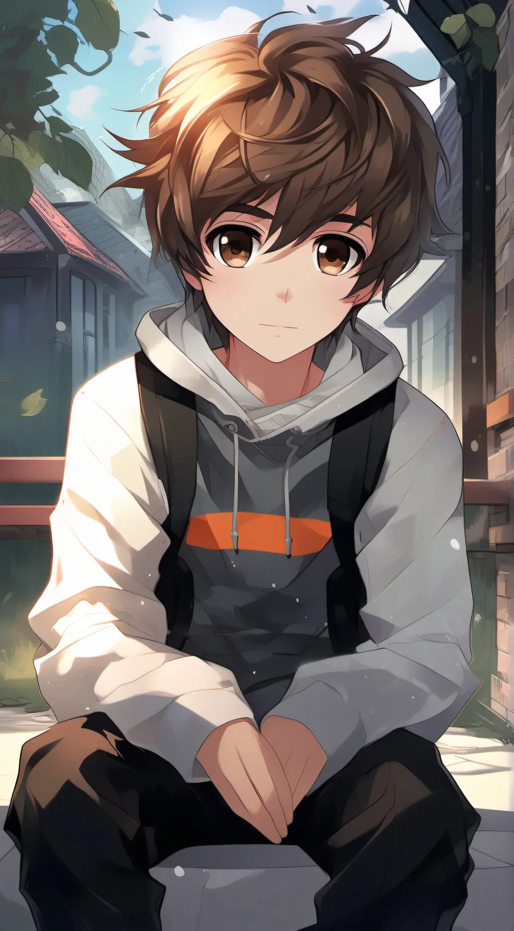 ai character: someone  background