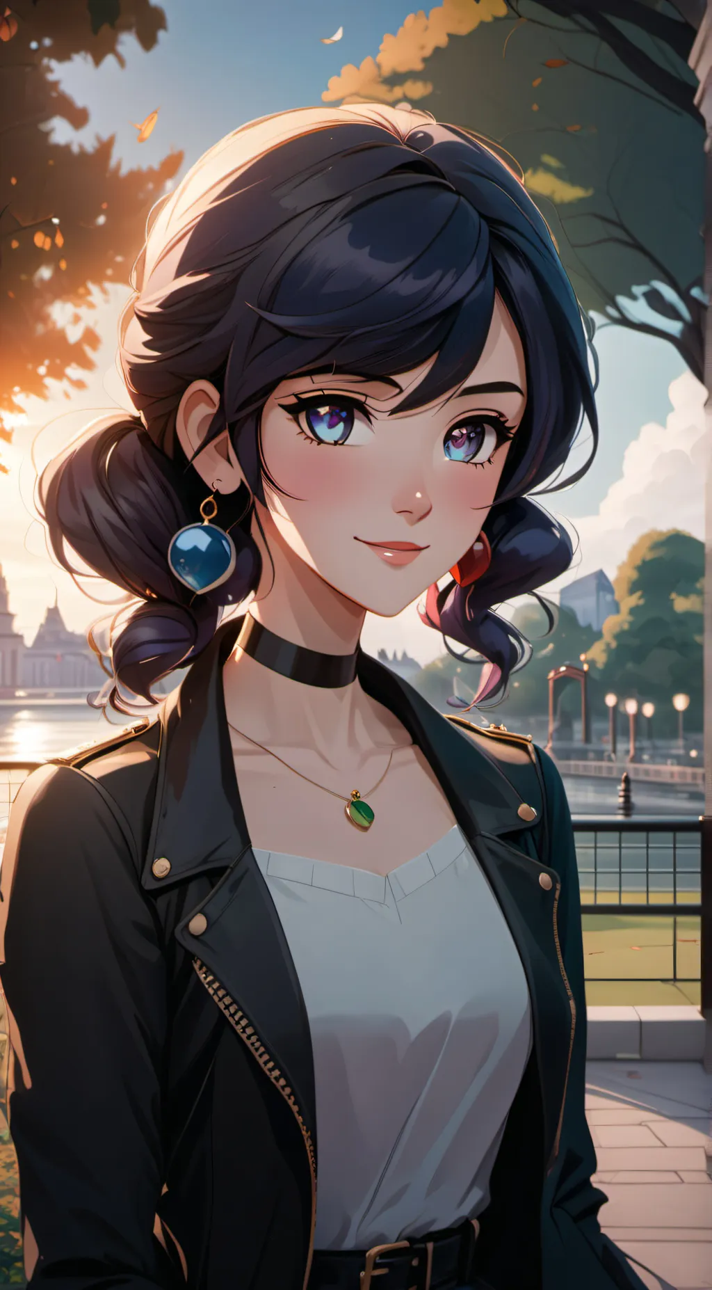 ai character: Marinette background